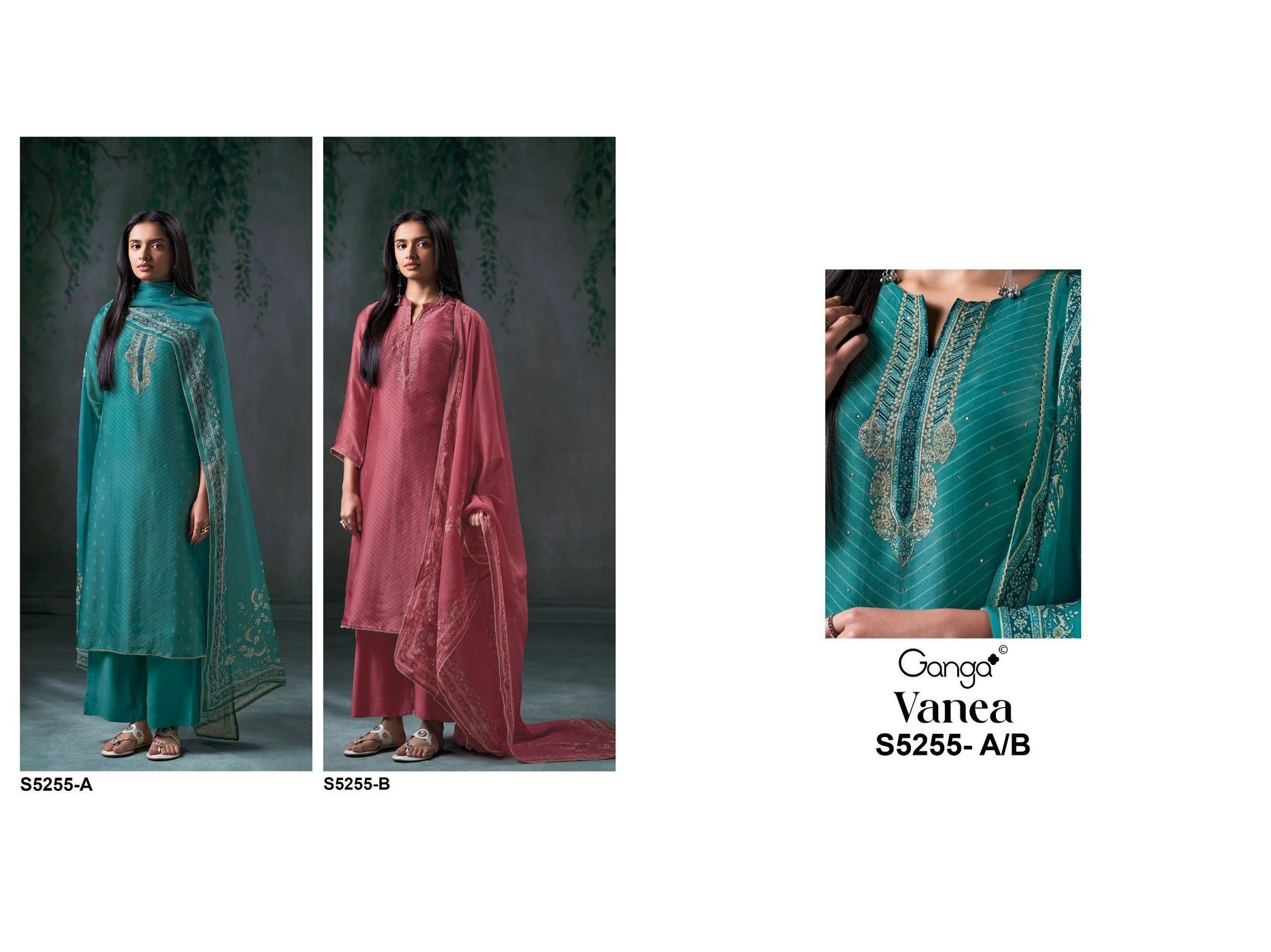 Ganga-Vanea
S5255(Rs.2090 per piece: total 2 piece) 5