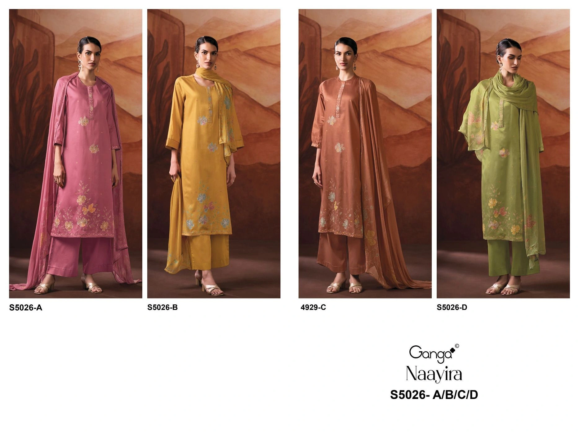 Ganga-Naayira
S5026(Rs.1795 per piece: total 4 piece) 9