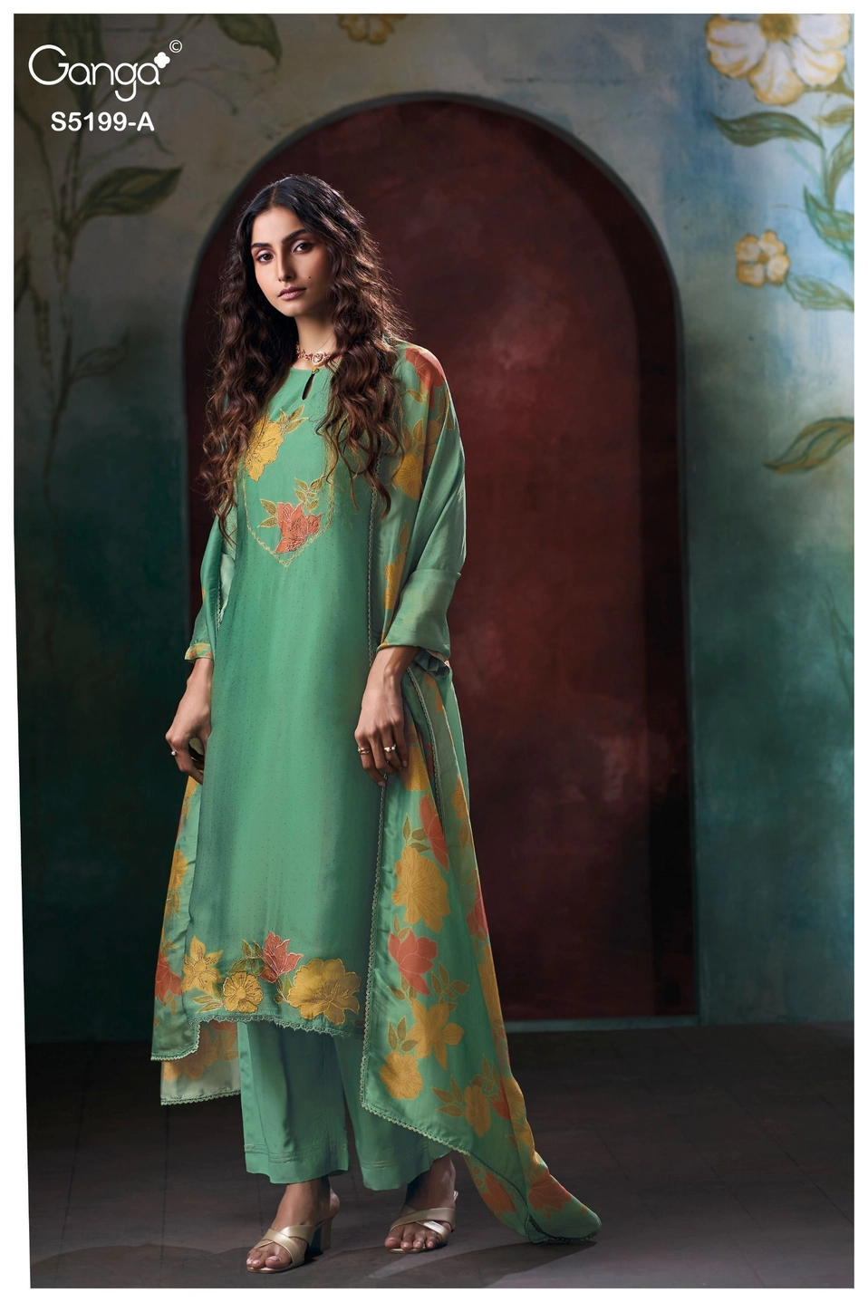 Ganga-Evaniah
S5199(Rs.2465 per piece: total 2 piece) 5