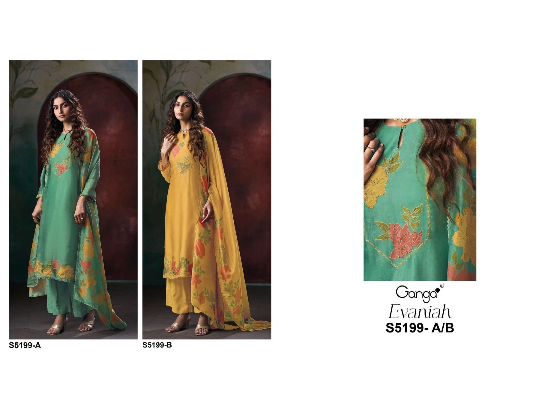 Ganga-Evaniah
S5199(Rs.2465 per piece: total 2 piece) 6