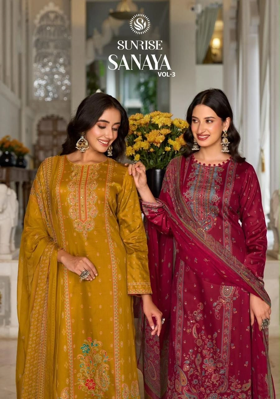 SUNRISE-SANAYA
VOL-3(Rs.995 per piece: total 8 piece) 8