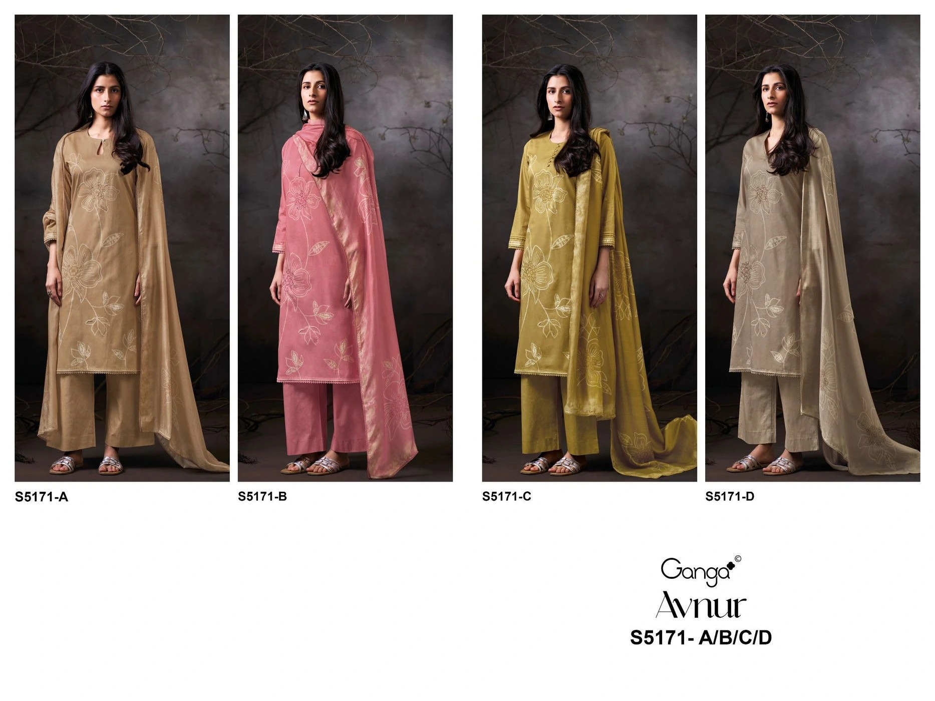 Ganga-Avnur
S5171(Rs.1930 per piece: total 4 piece) 10