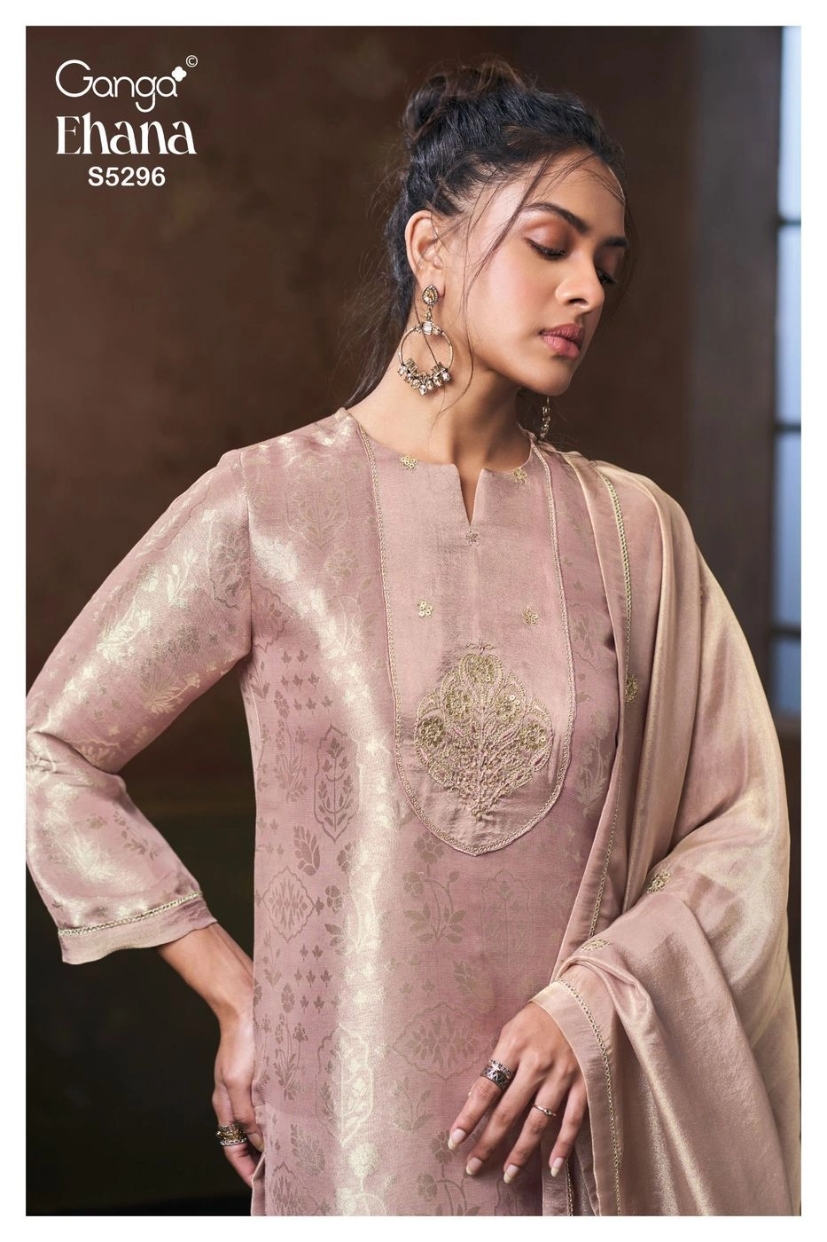 Ganga-Ehana
S5296(Rs.2580 per piece: total 2 piece) 3