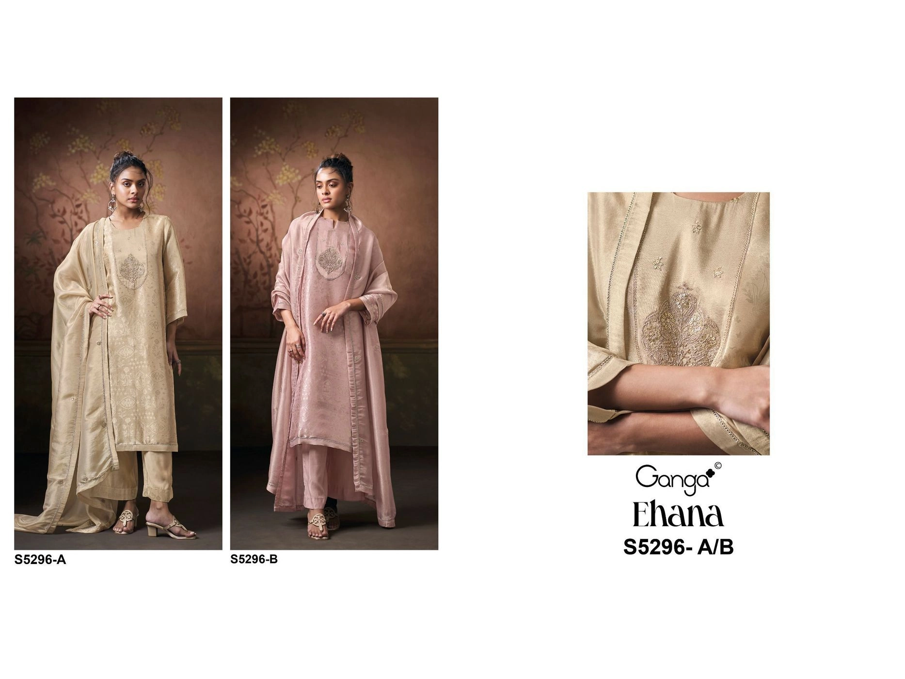Ganga-Ehana
S5296(Rs.2580 per piece: total 2 piece) 6