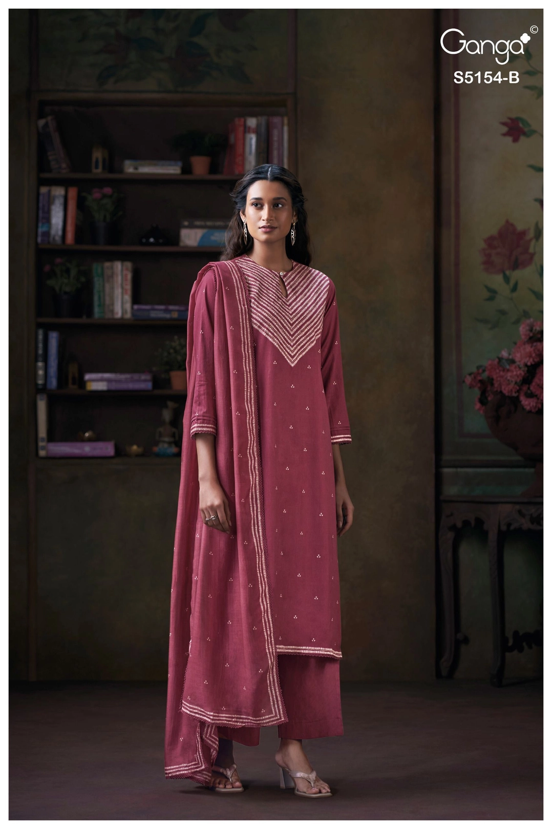 Ganga-Saloni
S5154(Rs.1930 per piece: total 4 piece) 5