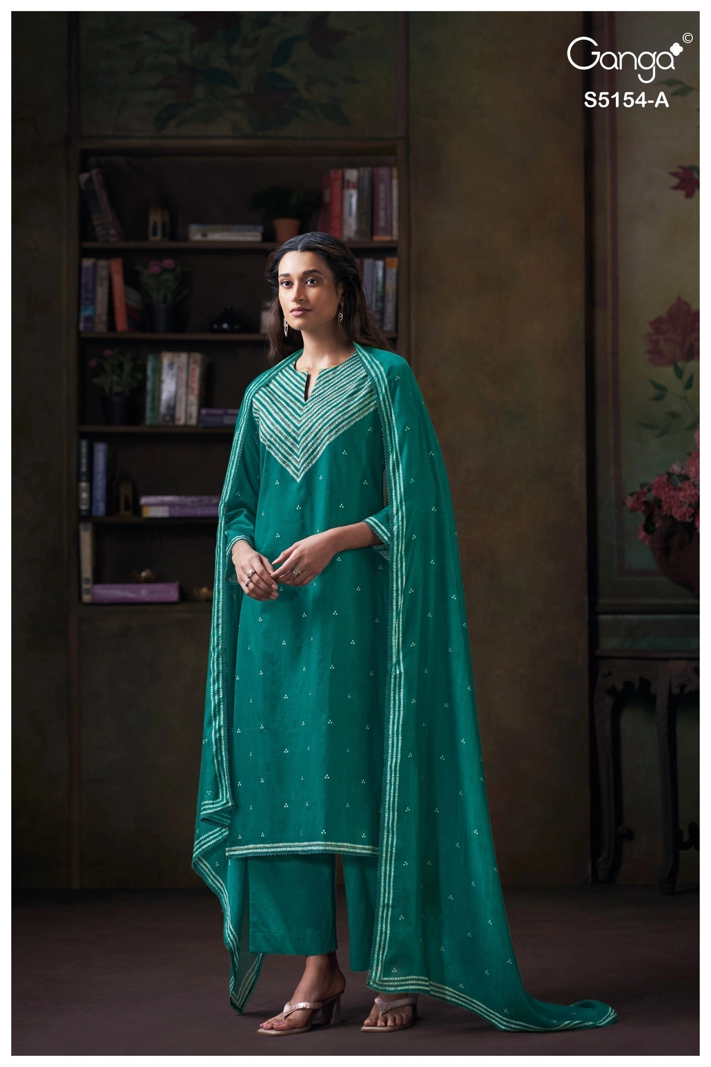 Ganga-Saloni
S5154(Rs.1930 per piece: total 4 piece) 7