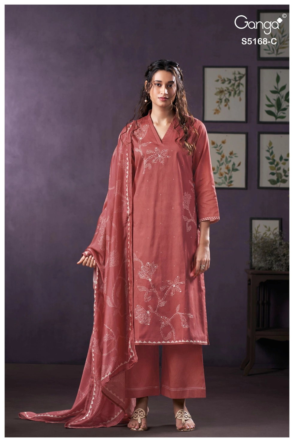 Ganga-SHAUNA
S5168(Rs.1930 per piece: total 4 piece) 5