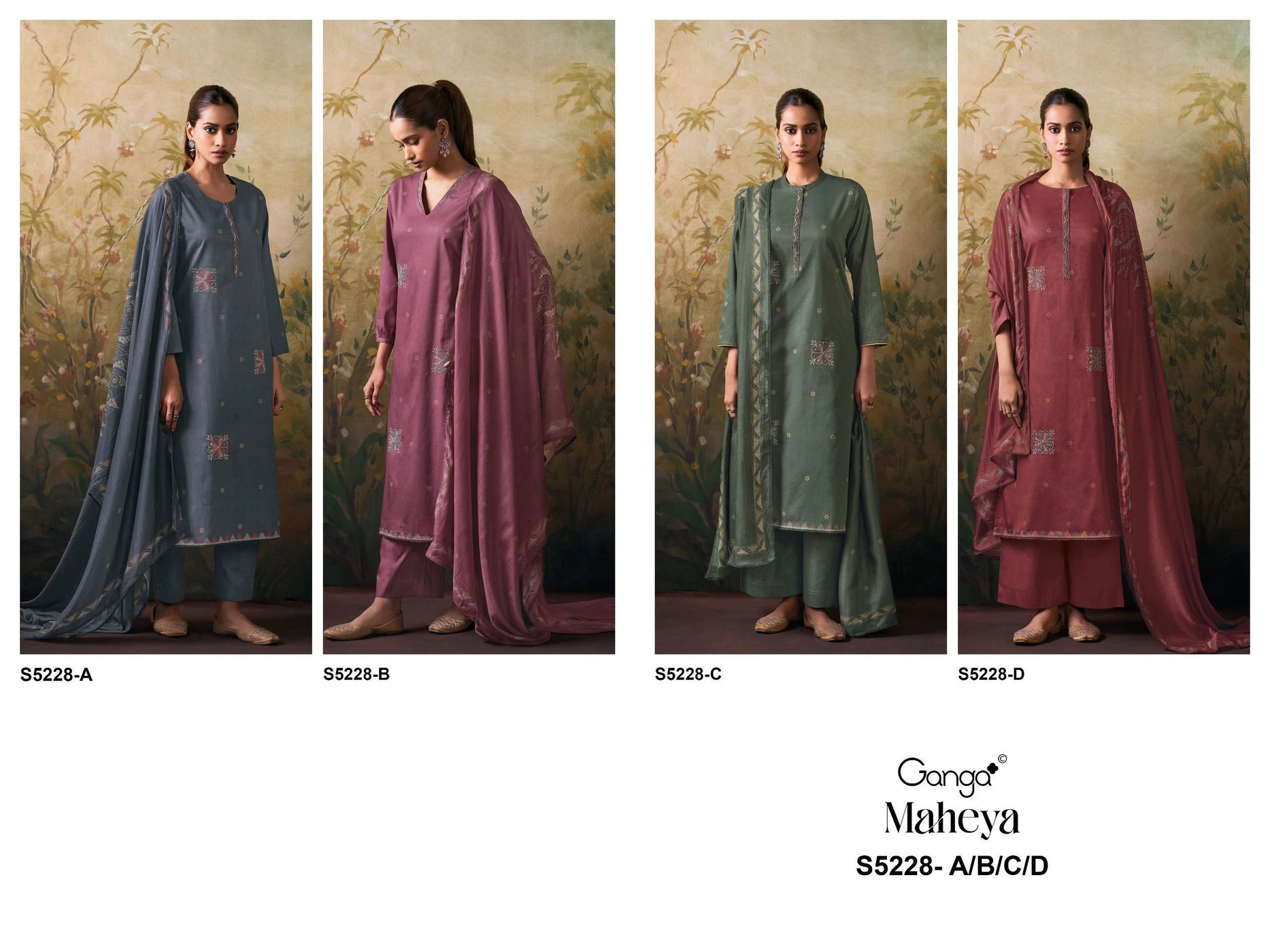 Ganga-Maheya
S5228(Rs.1930 per piece: total 4 piece) 10
