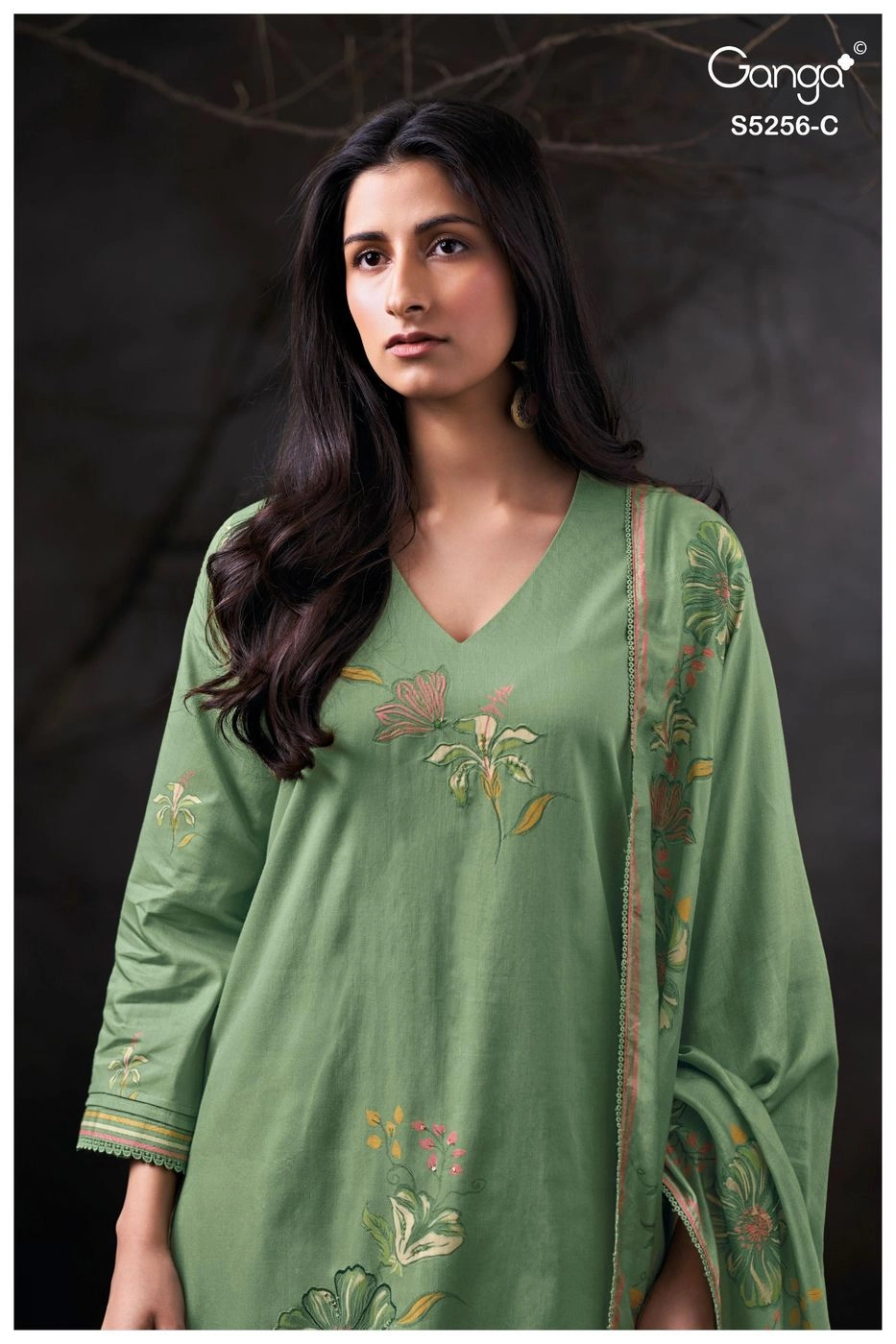 Ganga-Rianika
S5256(Rs.1930 per piece: total 4 piece) 1