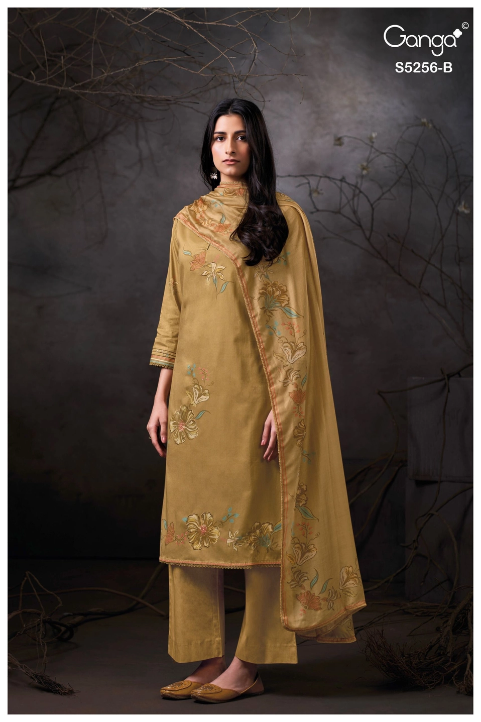 Ganga-Rianika
S5256(Rs.1930 per piece: total 4 piece) 4