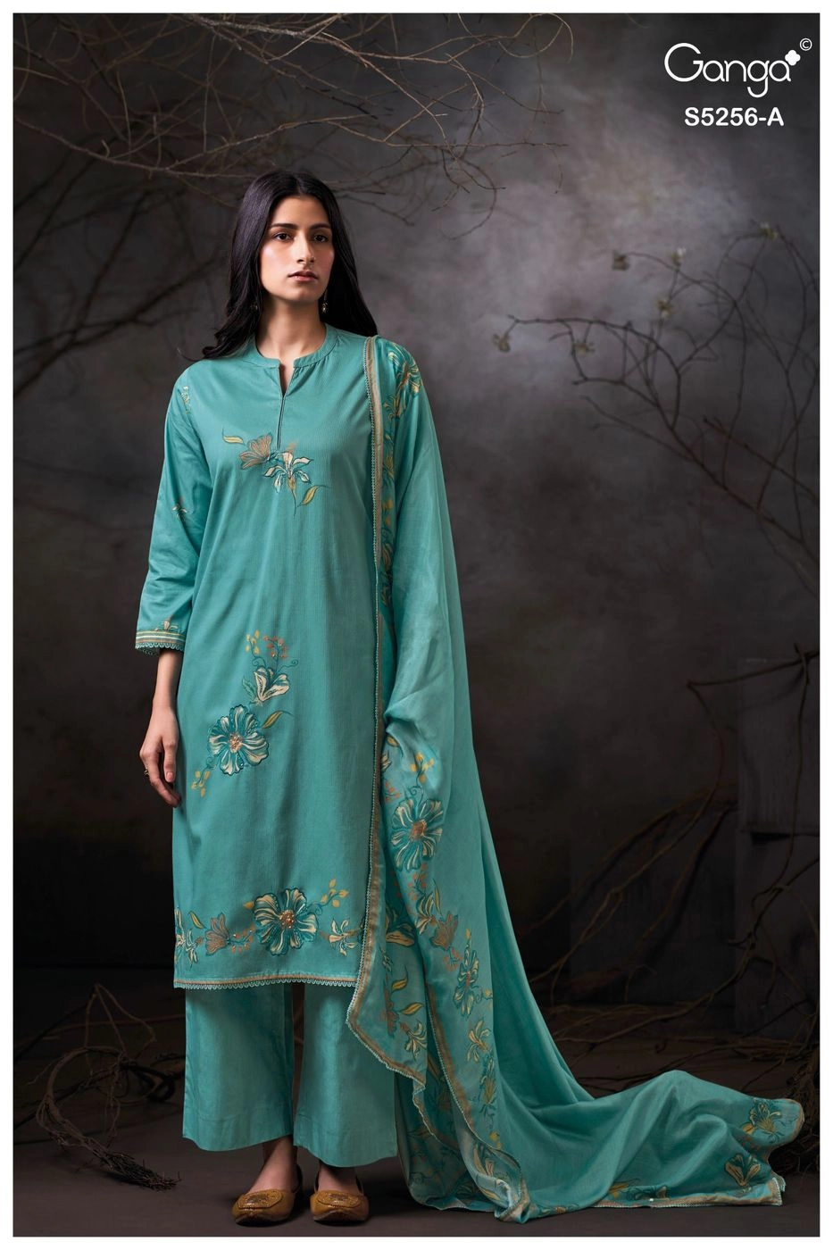 Ganga-Rianika
S5256(Rs.1930 per piece: total 4 piece) 8
