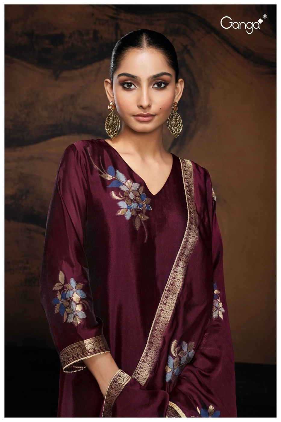 Ganga-Evania
S2478(Rs.2165 per piece: total 8 piece) 1
