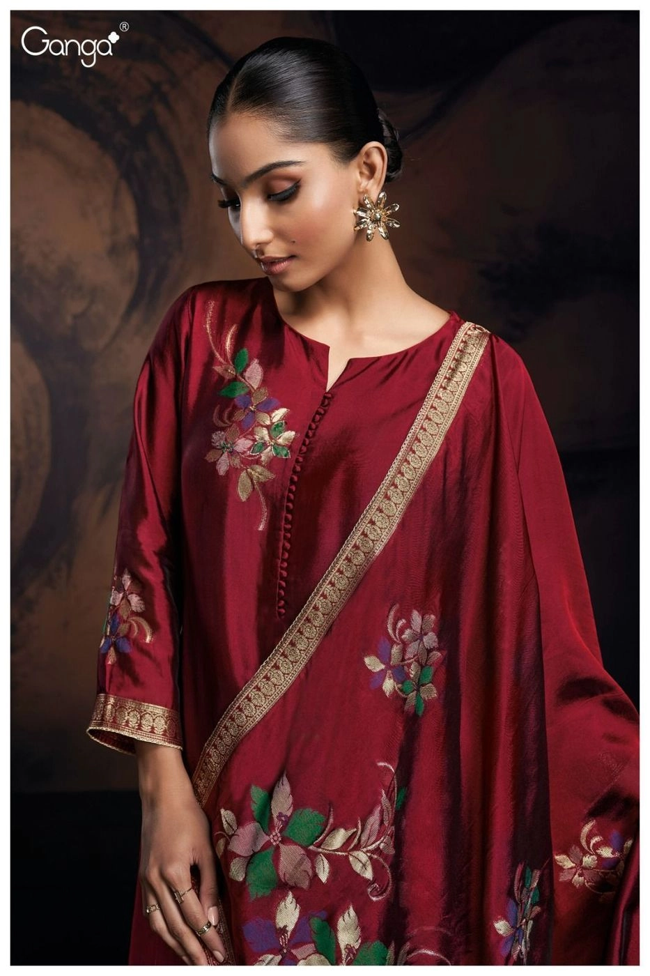 Ganga-Evania
S2478(Rs.2165 per piece: total 8 piece) 3