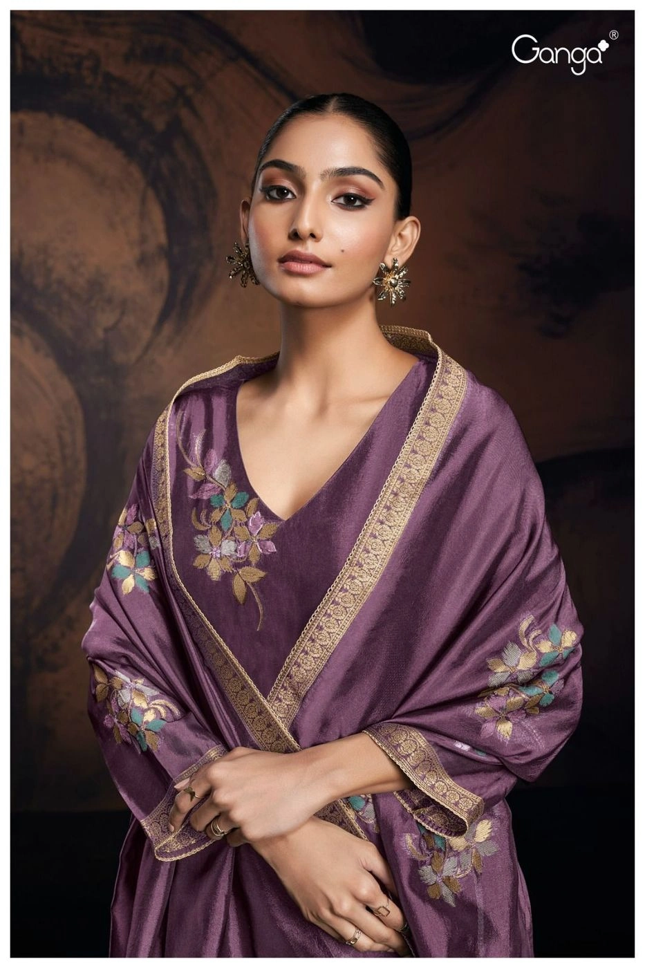 Ganga-Evania
S2478(Rs.2165 per piece: total 8 piece) 12