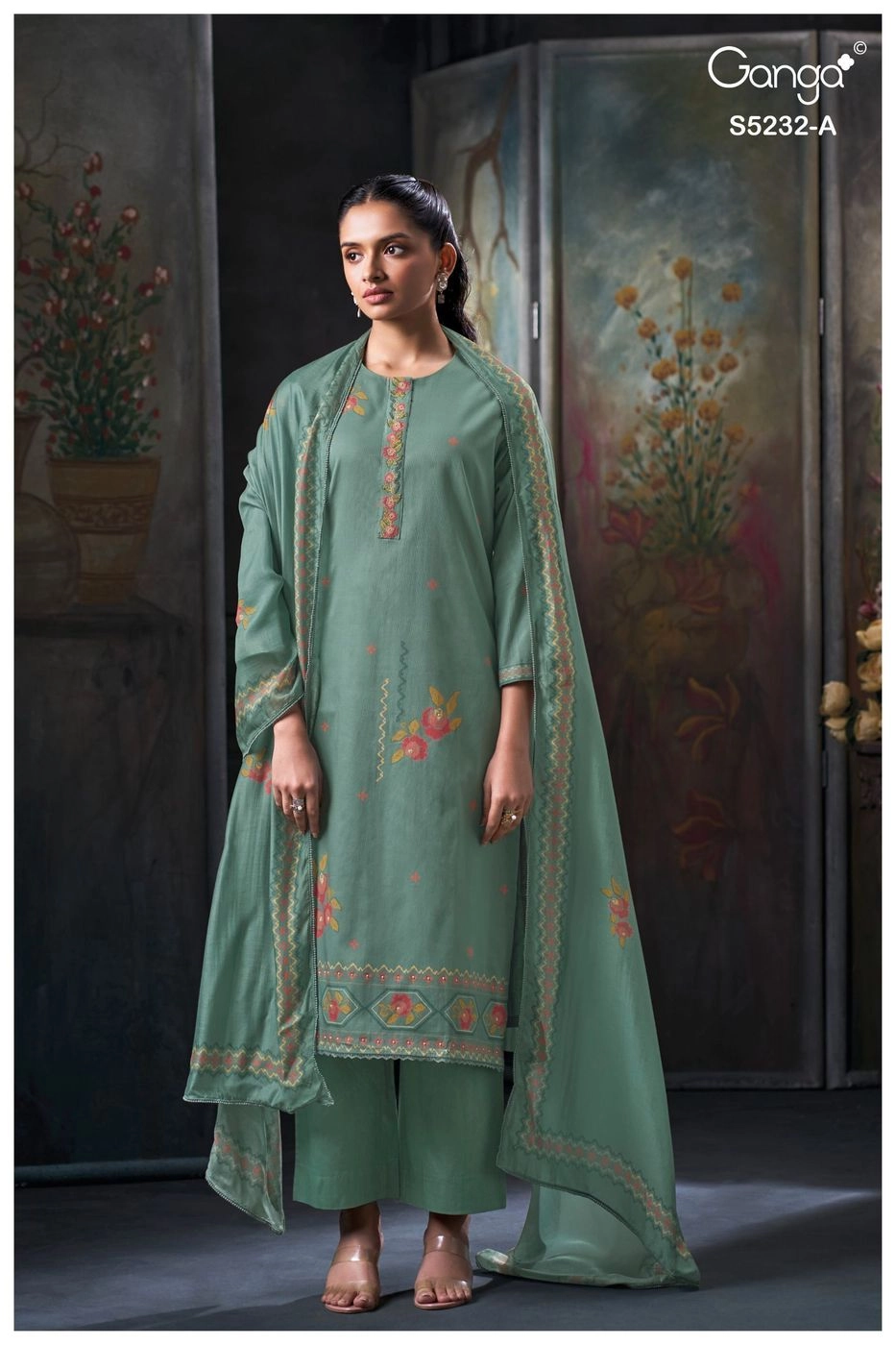 Ganga-Keyara
S5232(Rs.1855 per piece: total 4 piece) 2