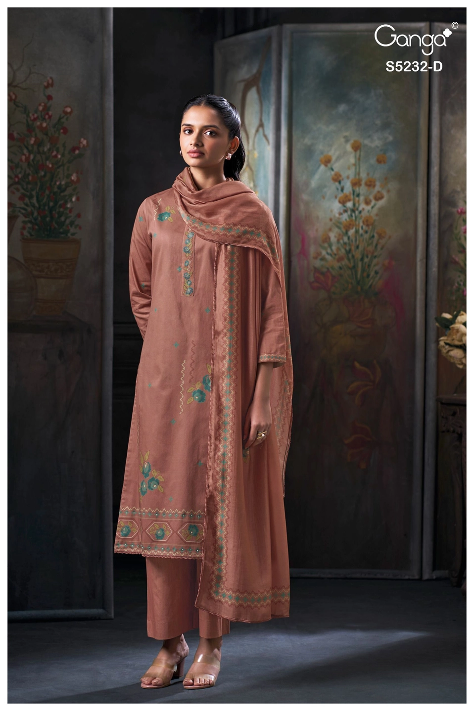 Ganga-Keyara
S5232(Rs.1855 per piece: total 4 piece) 5
