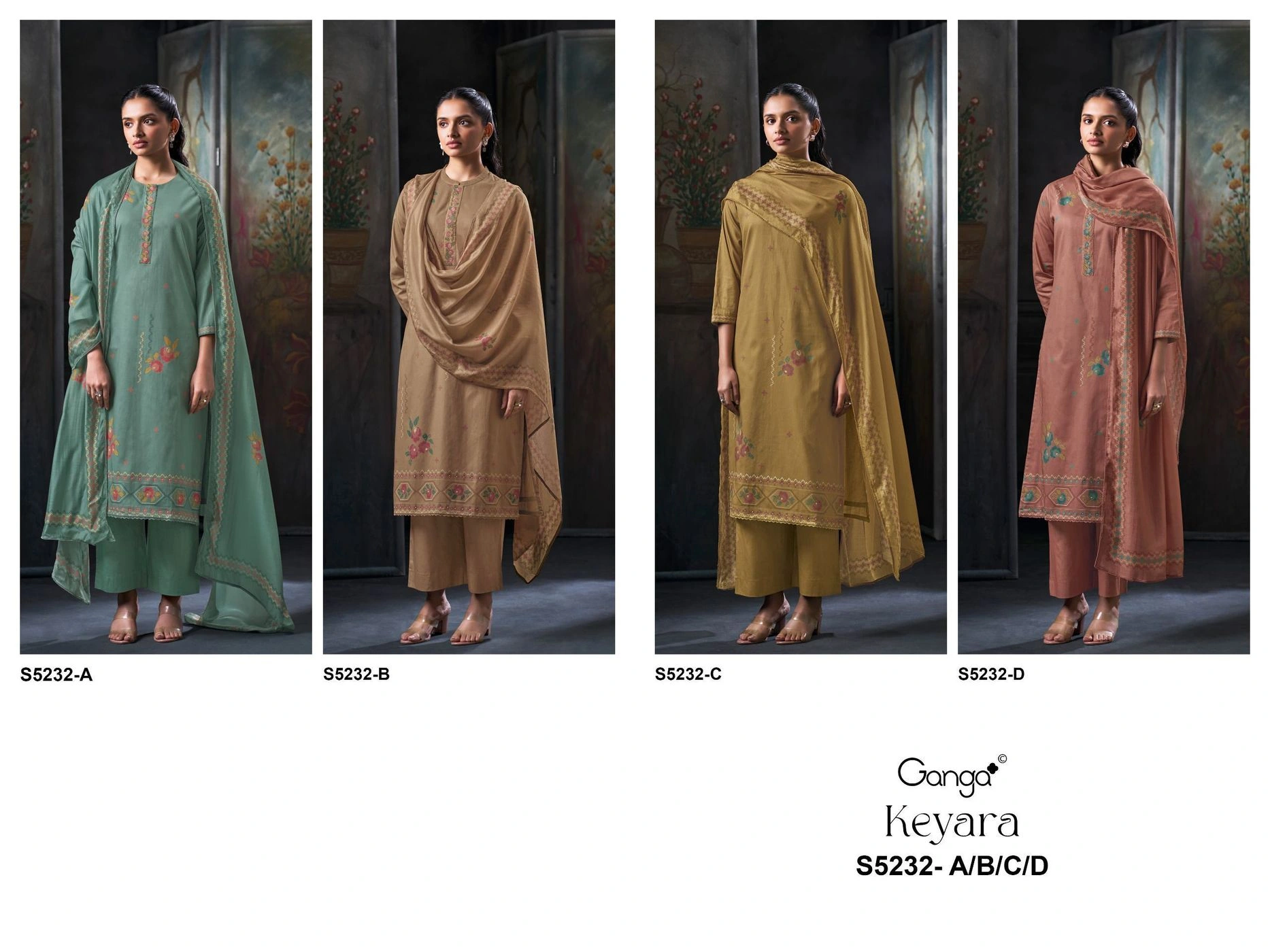 Ganga-Keyara
S5232(Rs.1855 per piece: total 4 piece) 10