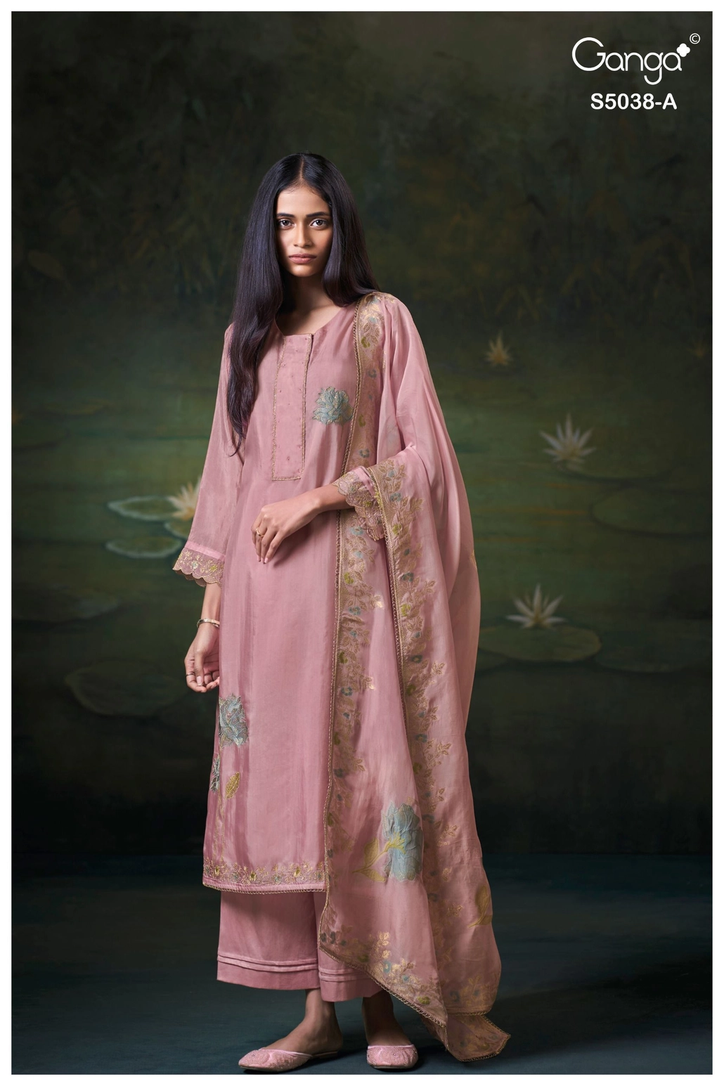 Ganga-Aventha
S5038(Rs.2820 per piece: total 2 piece) 2