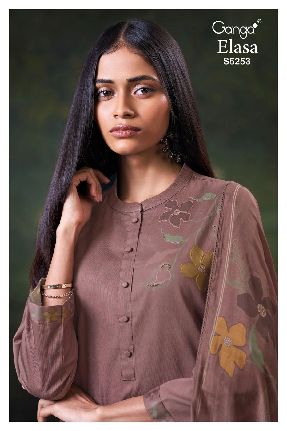 Ganga-Elasa
S5253(Rs.1855 per piece: total 4 piece) 1