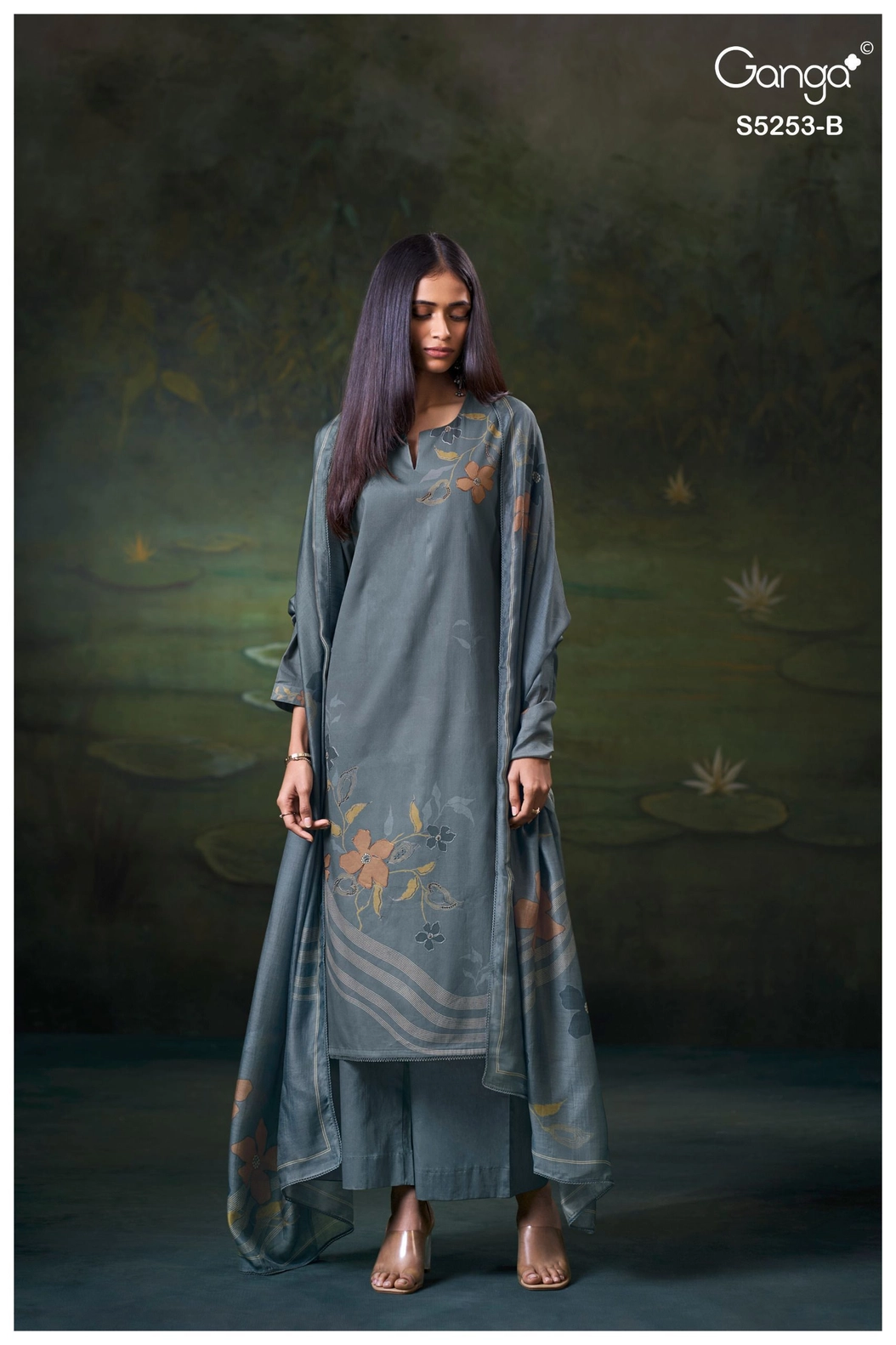 Ganga-Elasa
S5253(Rs.1855 per piece: total 4 piece) 5