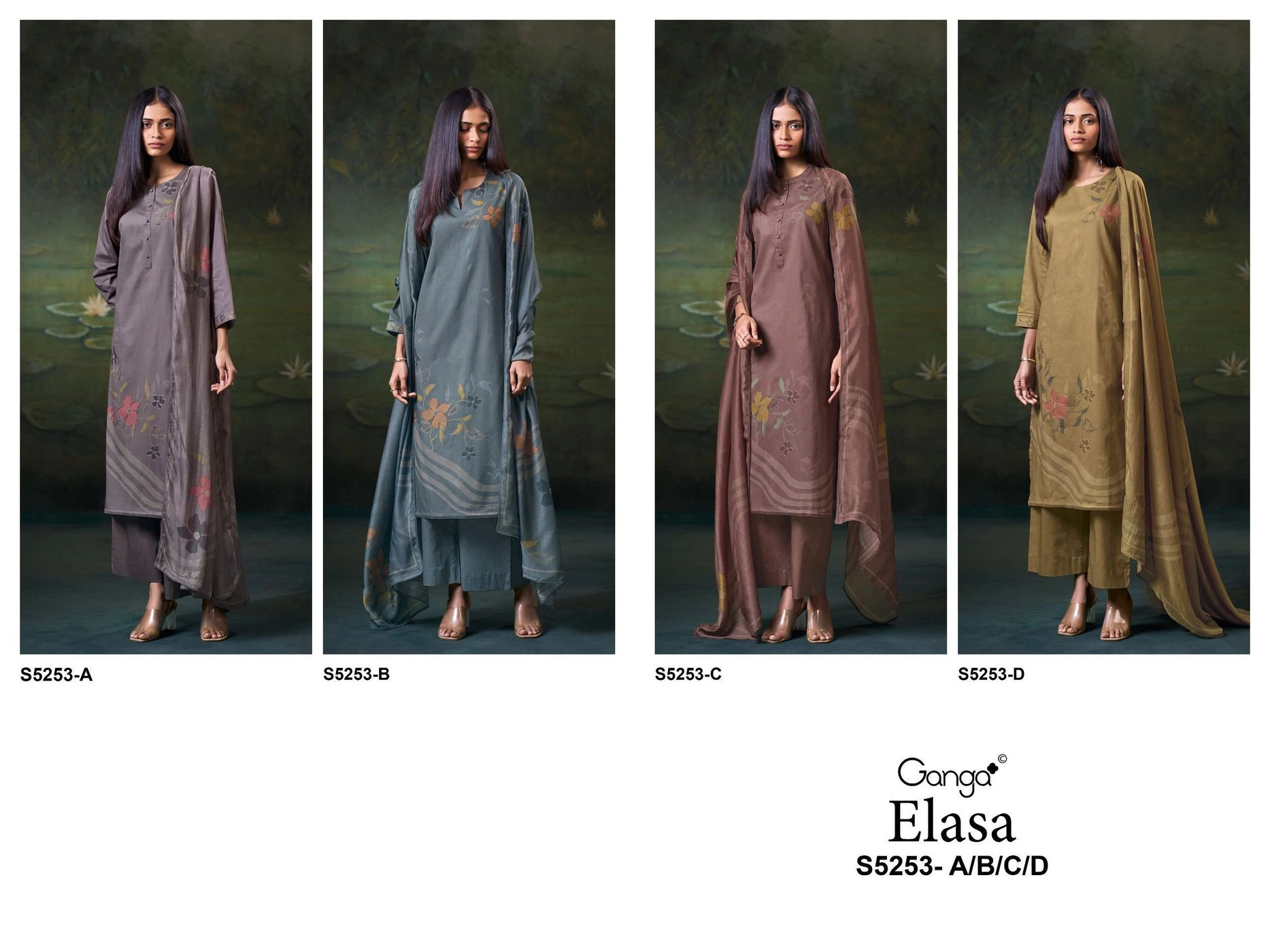 Ganga-Elasa
S5253(Rs.1855 per piece: total 4 piece) 10