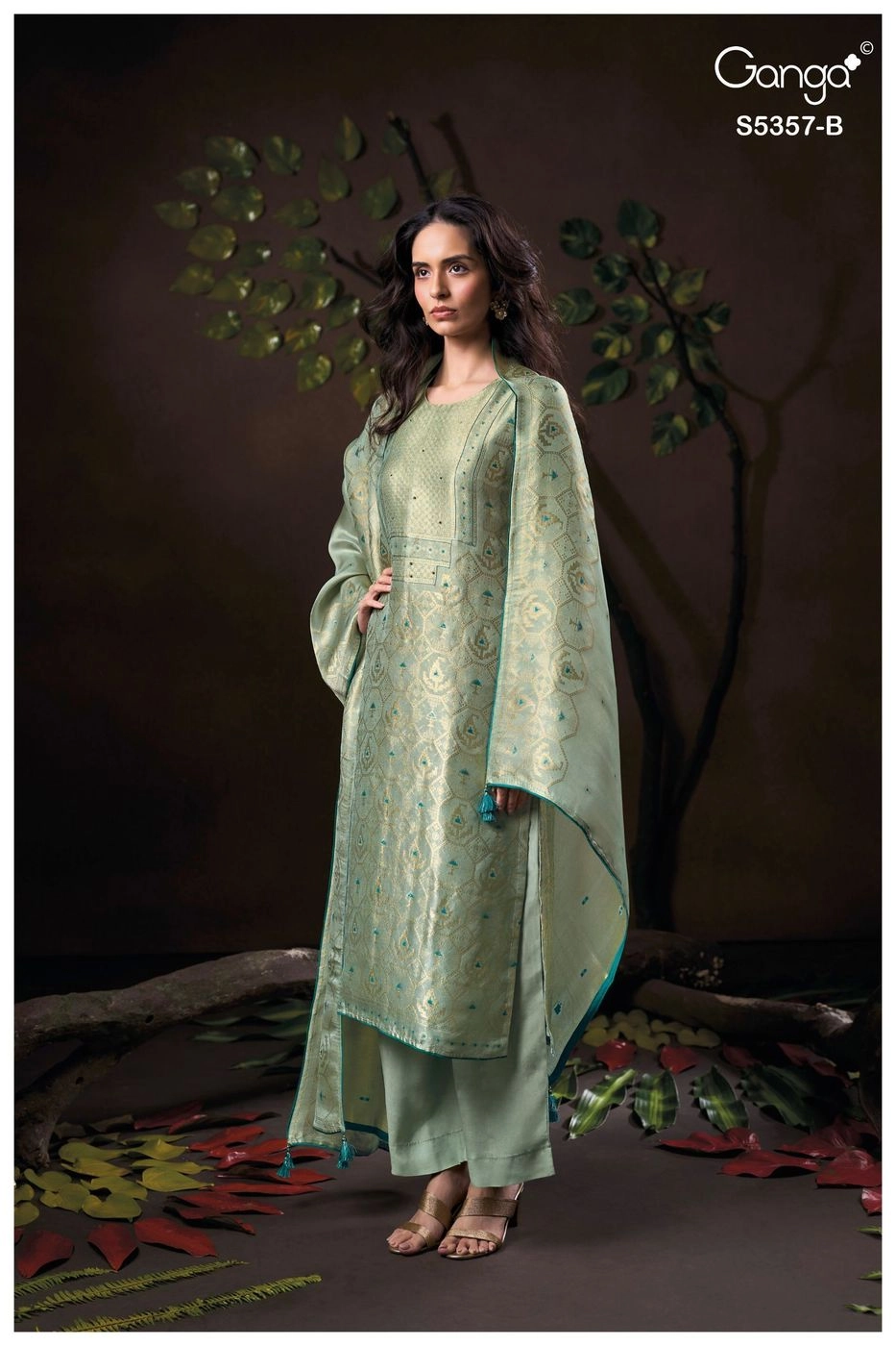 Ganga-RuVess
S5357(Rs.2765 per piece: total 2 piece) 3
