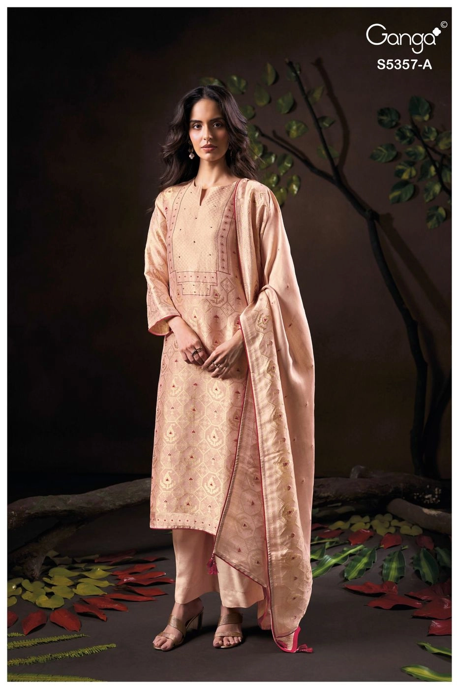 Ganga-RuVess
S5357(Rs.2765 per piece: total 2 piece) 5