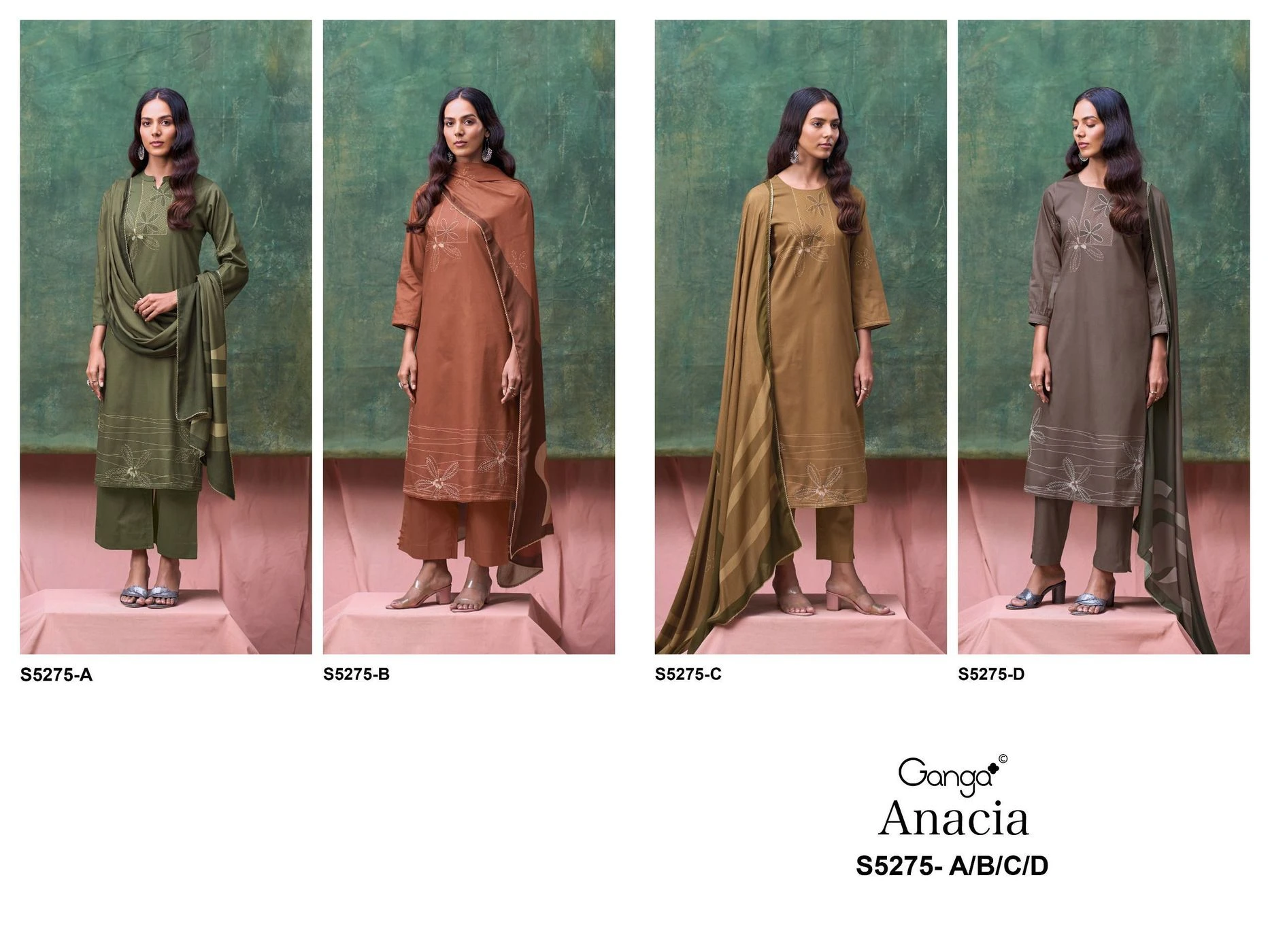 Ganga-Anacia
S5275(Rs.1855 per piece: total 4 piece) 9