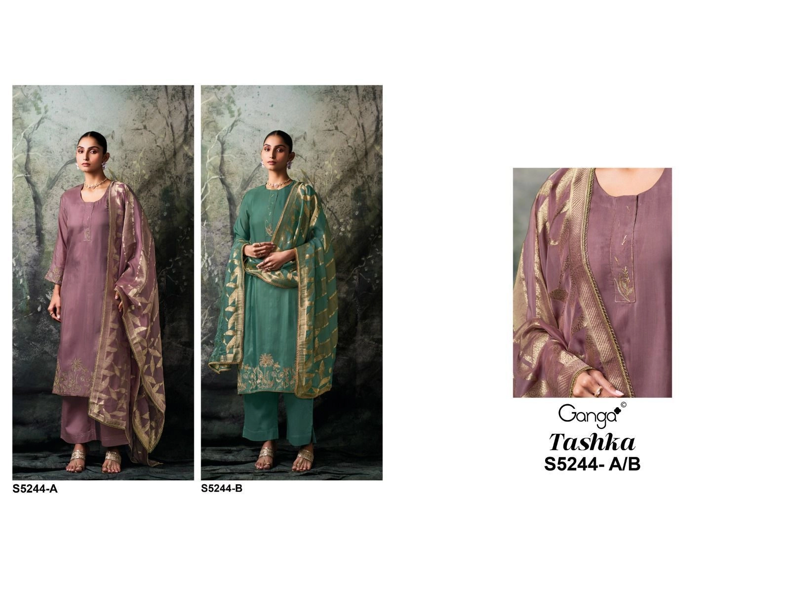 Ganga-Tashka
S5244(Rs.2735 per piece: total 2 piece) 6