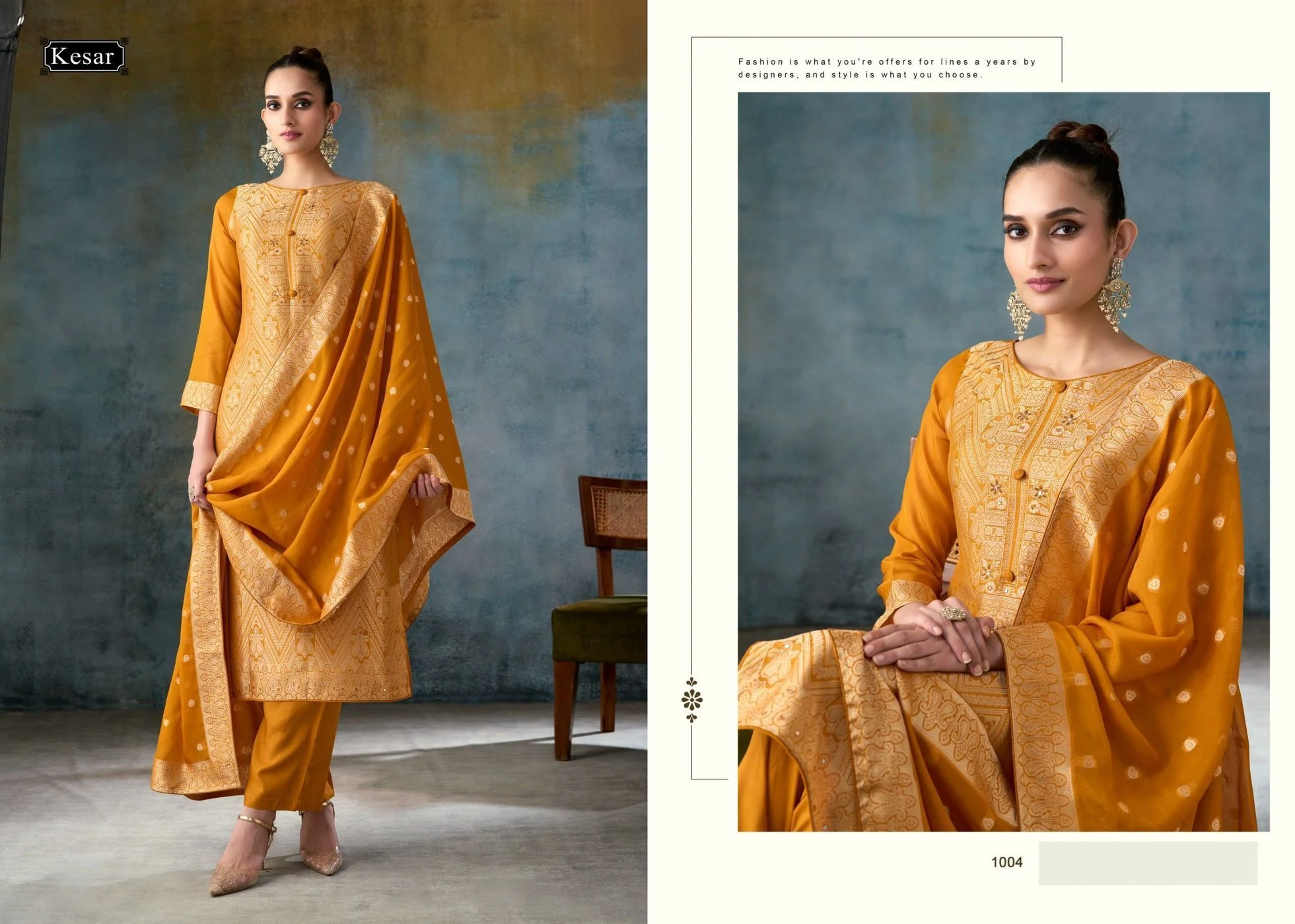 Kesar-Swara(Rs.1650 per piece: total 4 piece) 1