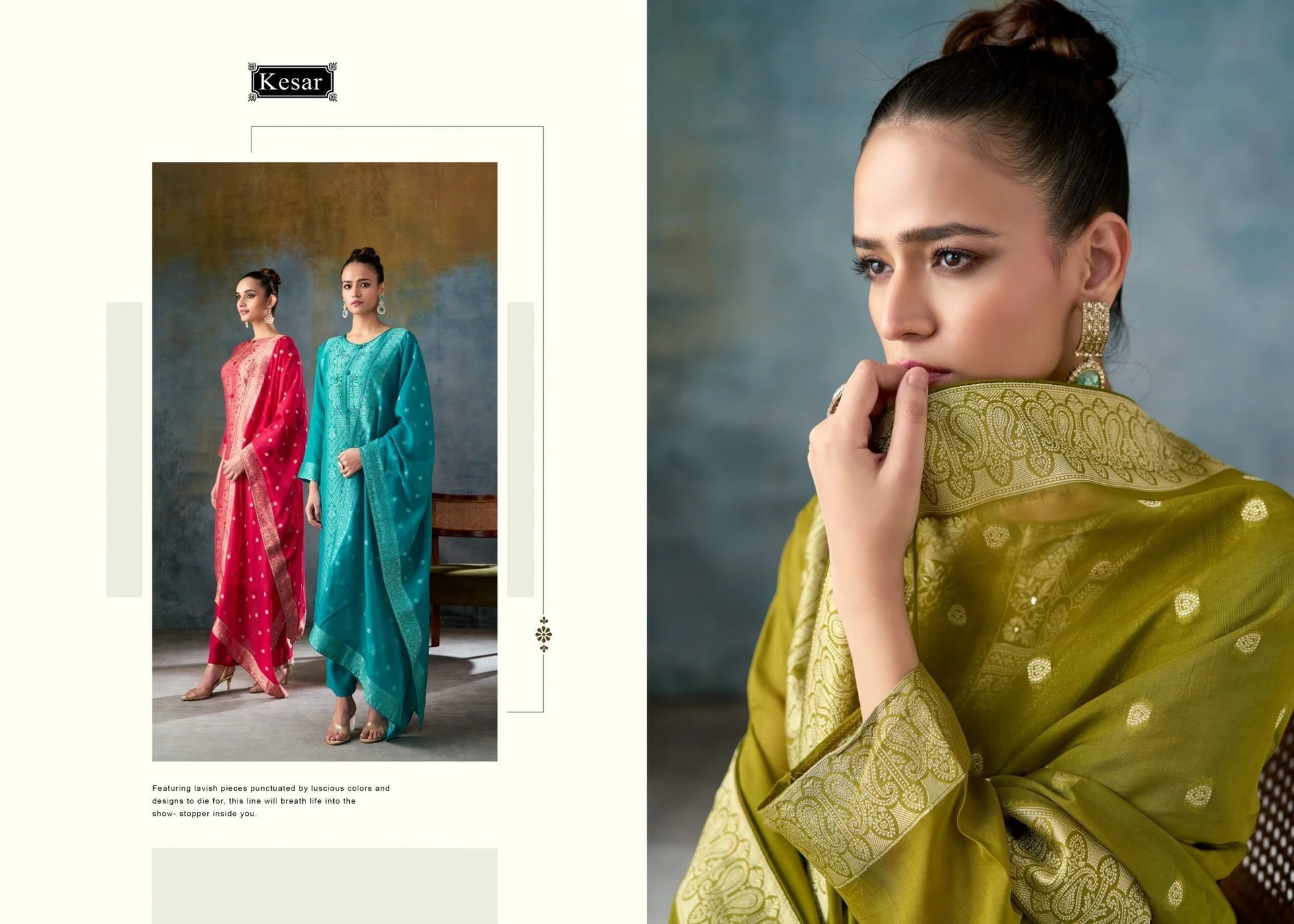 Kesar-Swara(Rs.1650 per piece: total 4 piece) 6