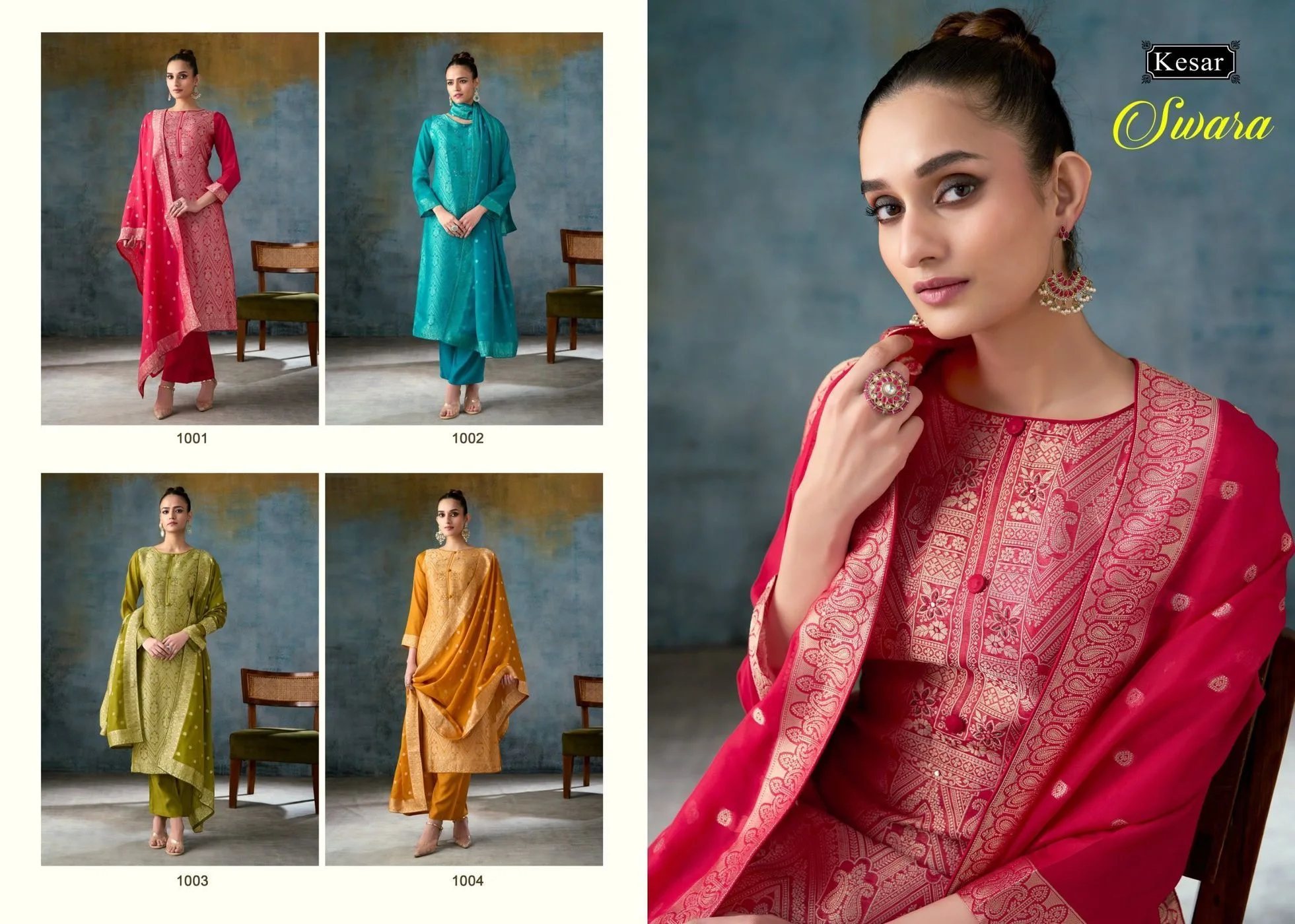 Kesar-Swara(Rs.1650 per piece: total 4 piece) 7