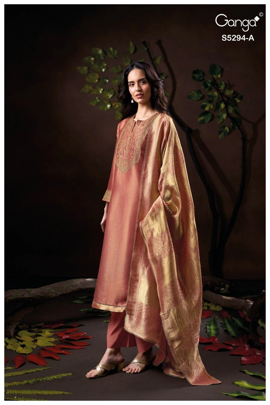 Ganga-Virena
S5294(Rs.2670 per piece: total 2 piece) 5