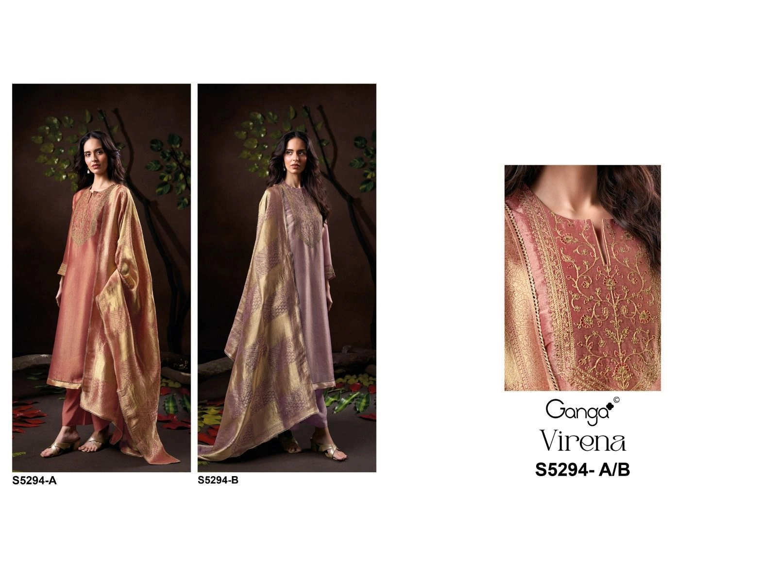 Ganga-Virena
S5294(Rs.2670 per piece: total 2 piece) 6