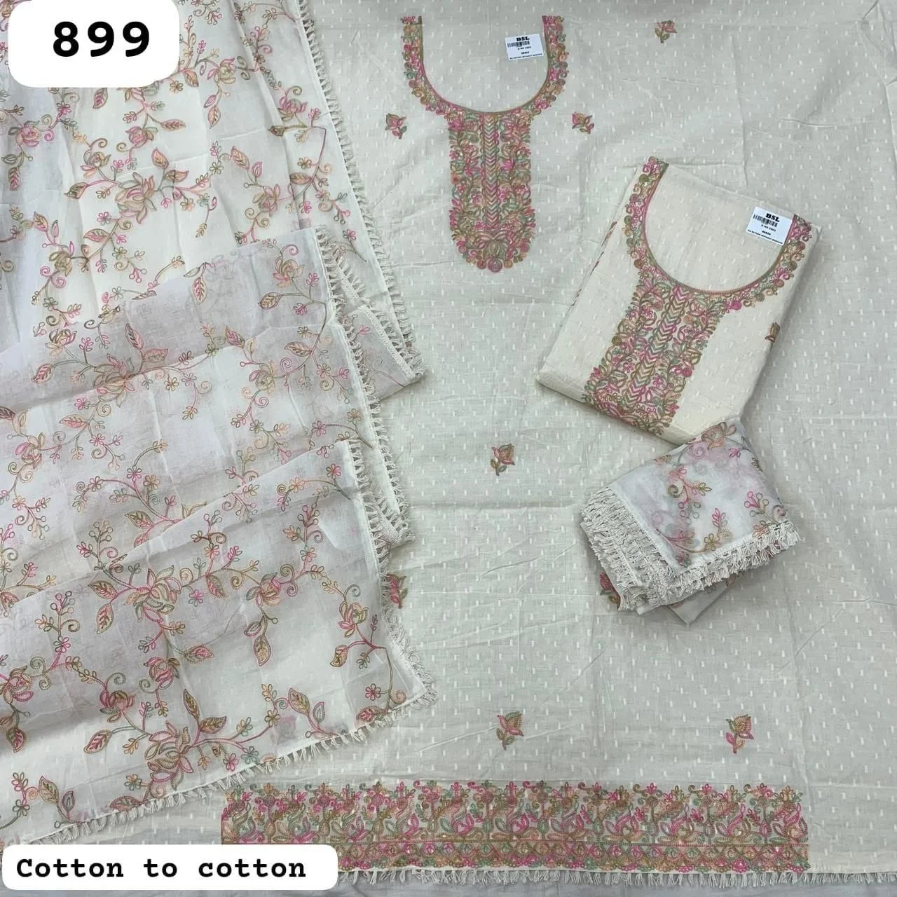 Cotton to cotton(Rs.899 per piece: total 2 piece)