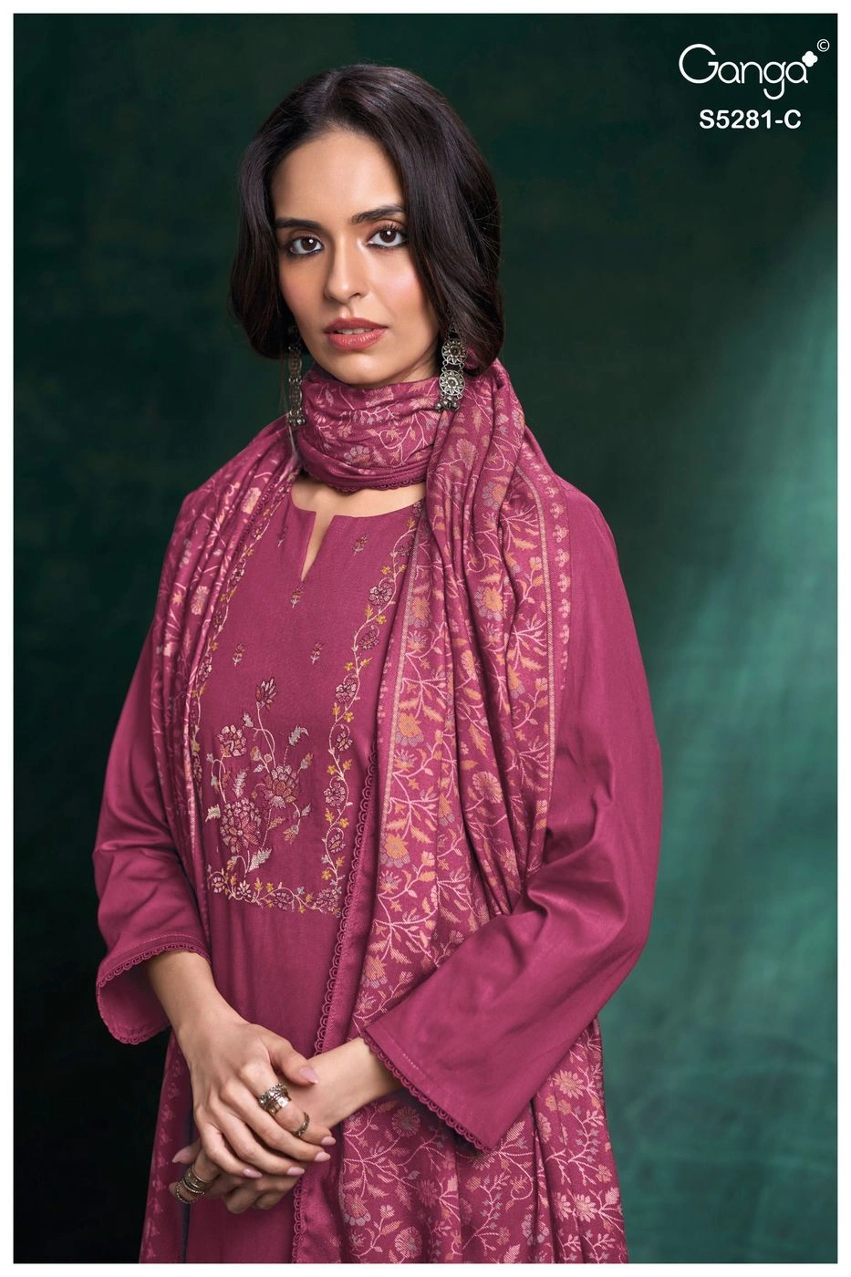 Ganga-Hiyasha
S5281(Rs.1855 per piece: total 4 piece) 5