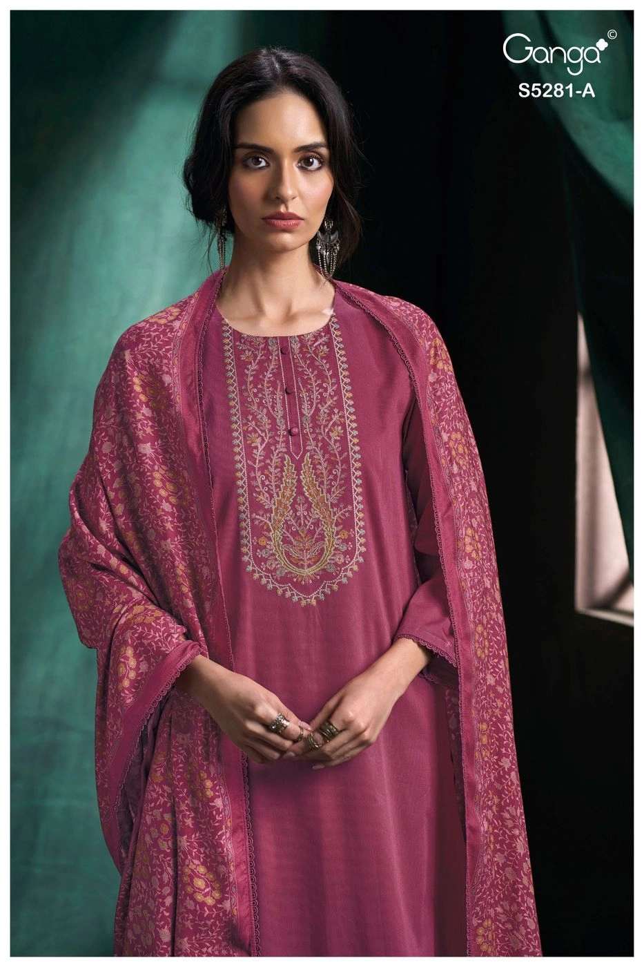 Ganga-Hiyasha
S5281(Rs.1855 per piece: total 4 piece) 8