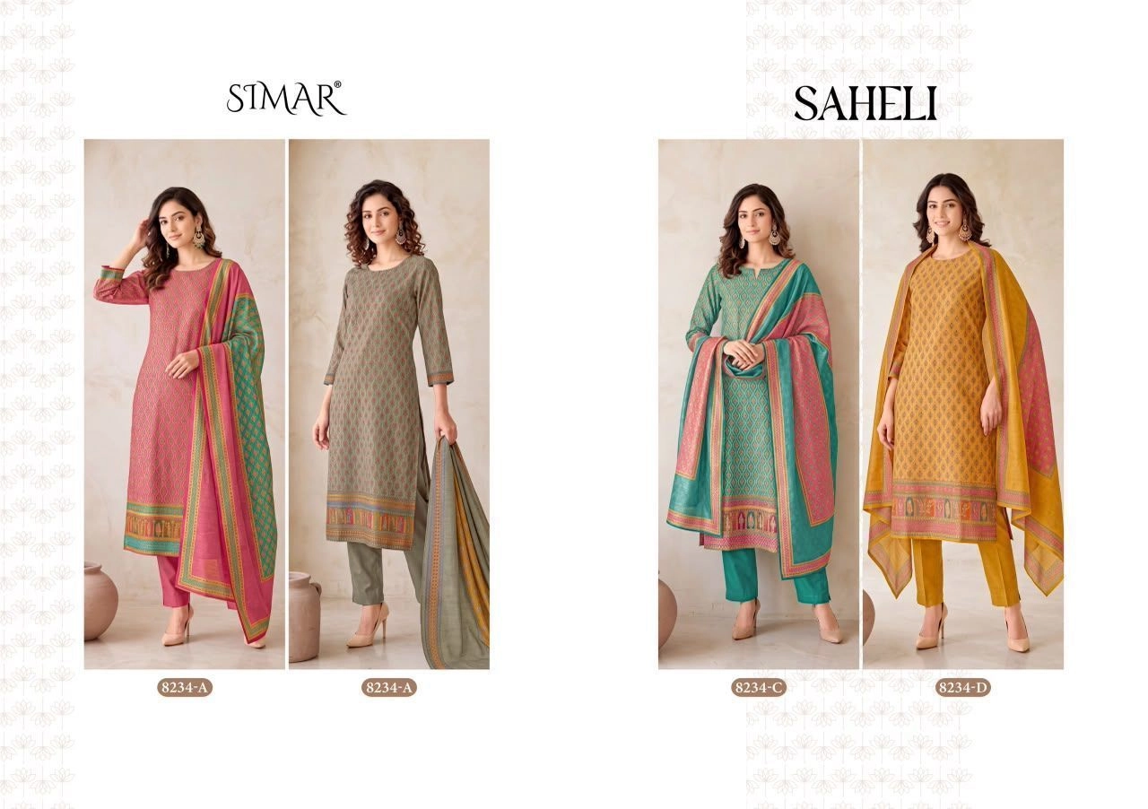 SIMAR-SAHELI(Rs.2495 per piece: total 4 piece) 6