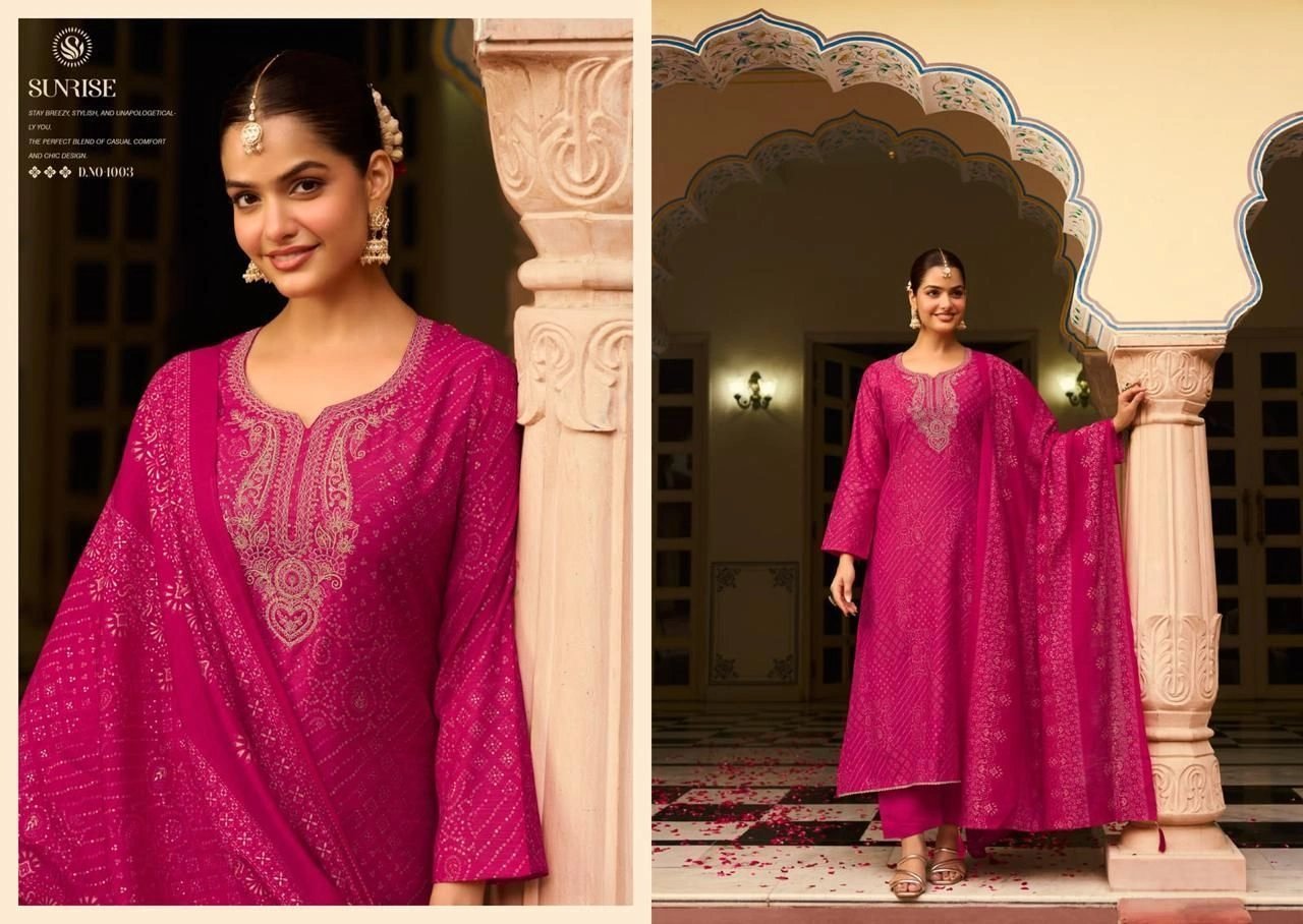Sunrise -Saira Silk(Rs.960 per piece: total 8 piece) 3