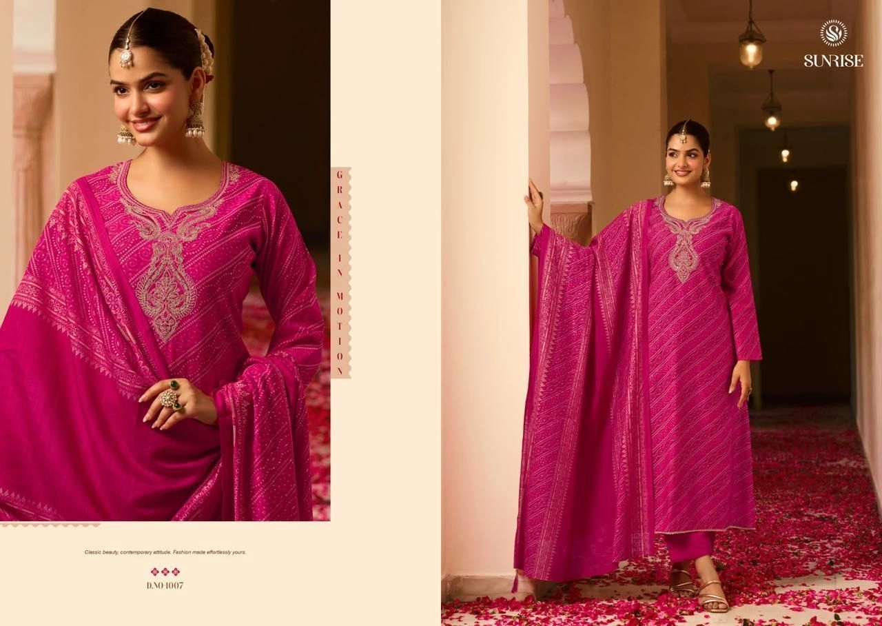 Sunrise -Saira Silk(Rs.960 per piece: total 8 piece) 5