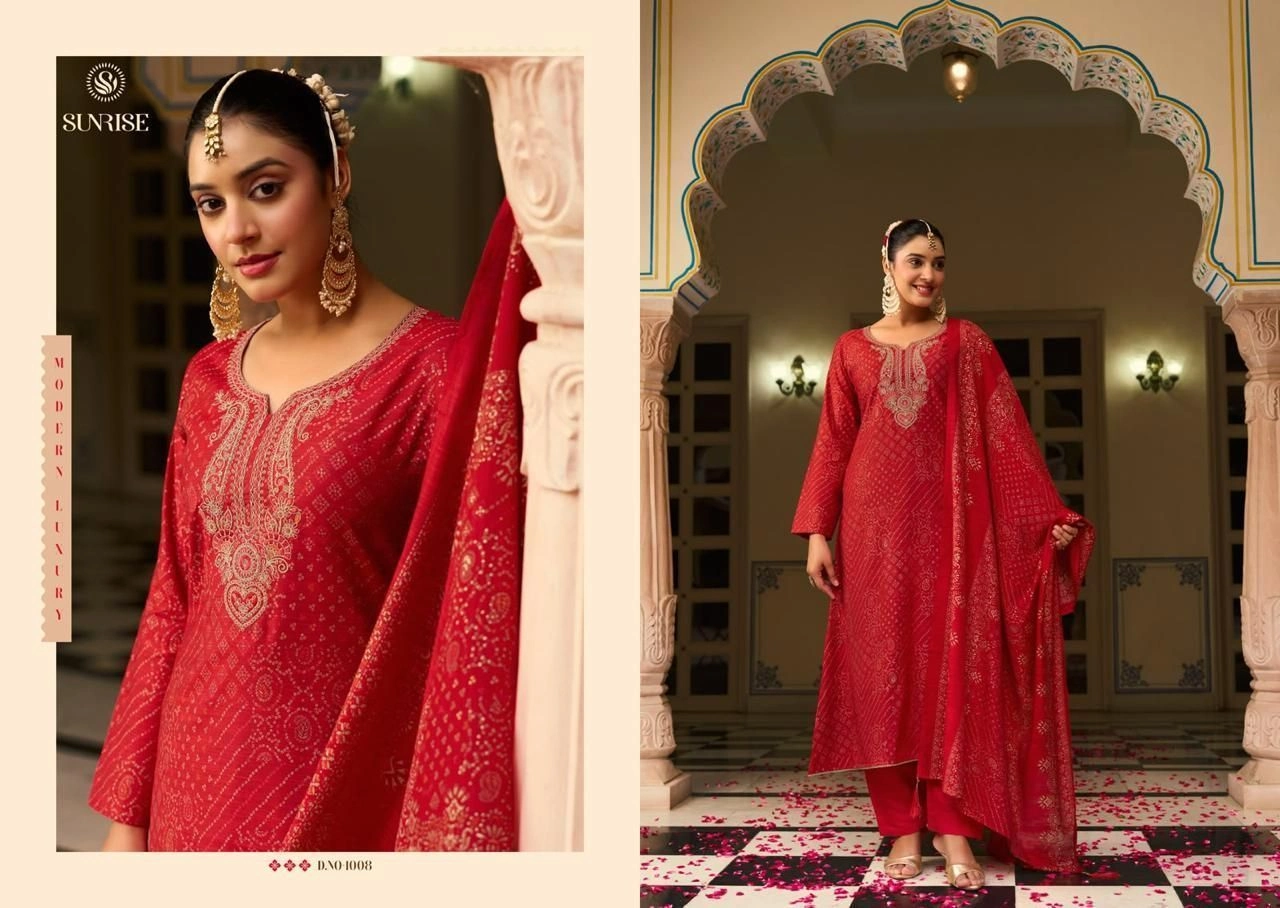 Sunrise -Saira Silk(Rs.960 per piece: total 8 piece) 7