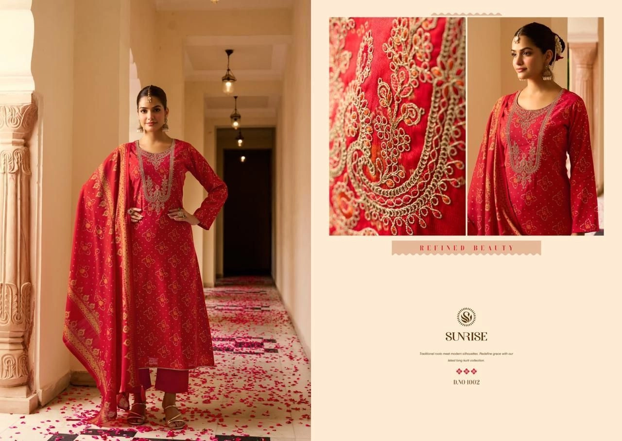 Sunrise -Saira Silk(Rs.960 per piece: total 8 piece) 11