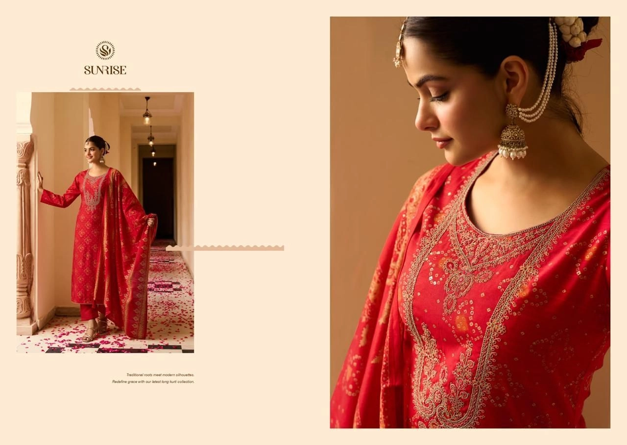 Sunrise -Saira Silk(Rs.960 per piece: total 8 piece) 12