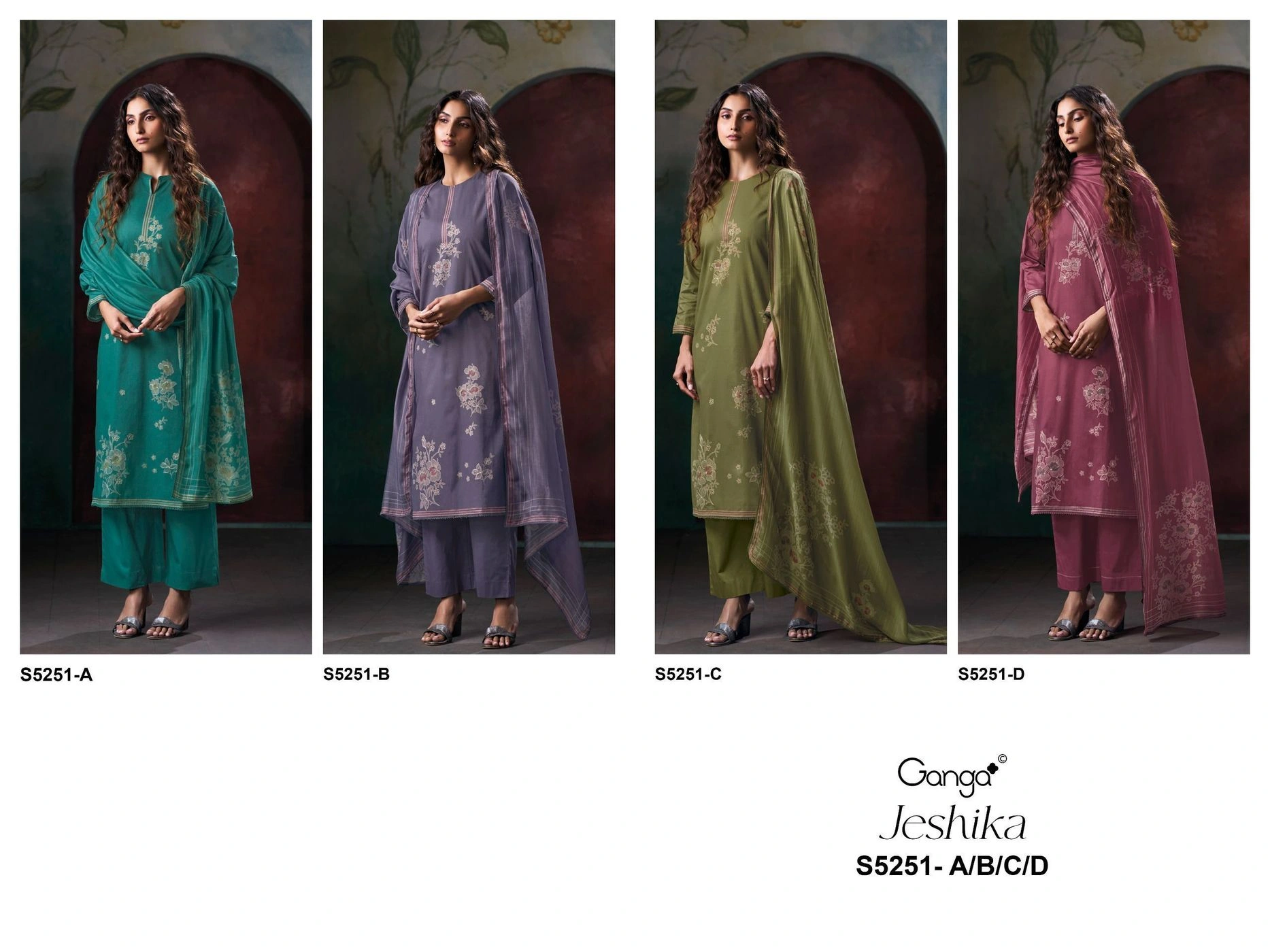 Ganga-Jeshika
S5251(Rs.1930 per piece: total 4 piece) 10
