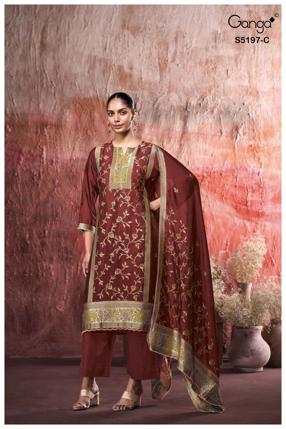 Ganga-Nishtha
S5197(Rs.2165 per piece: total 4 piece) 8