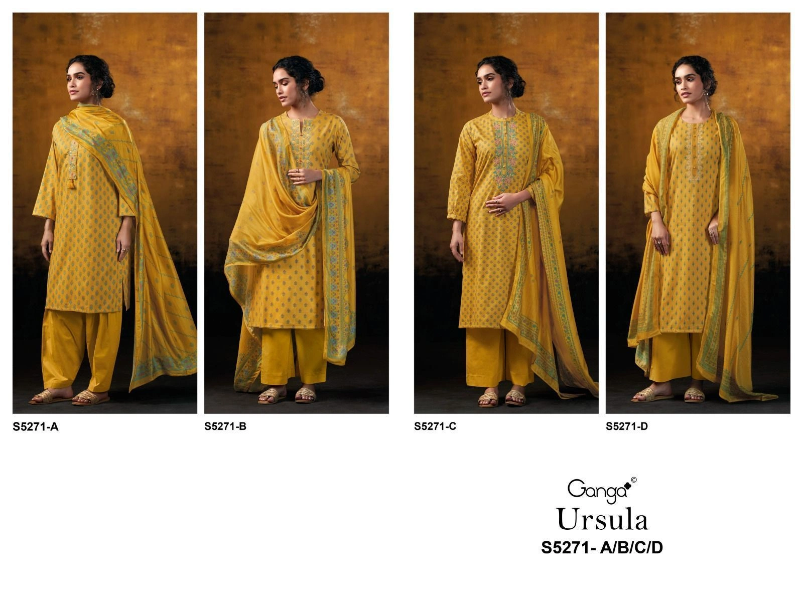 Ganga-Ursula
S5271(Rs.1825 per piece: total 4 piece) 10