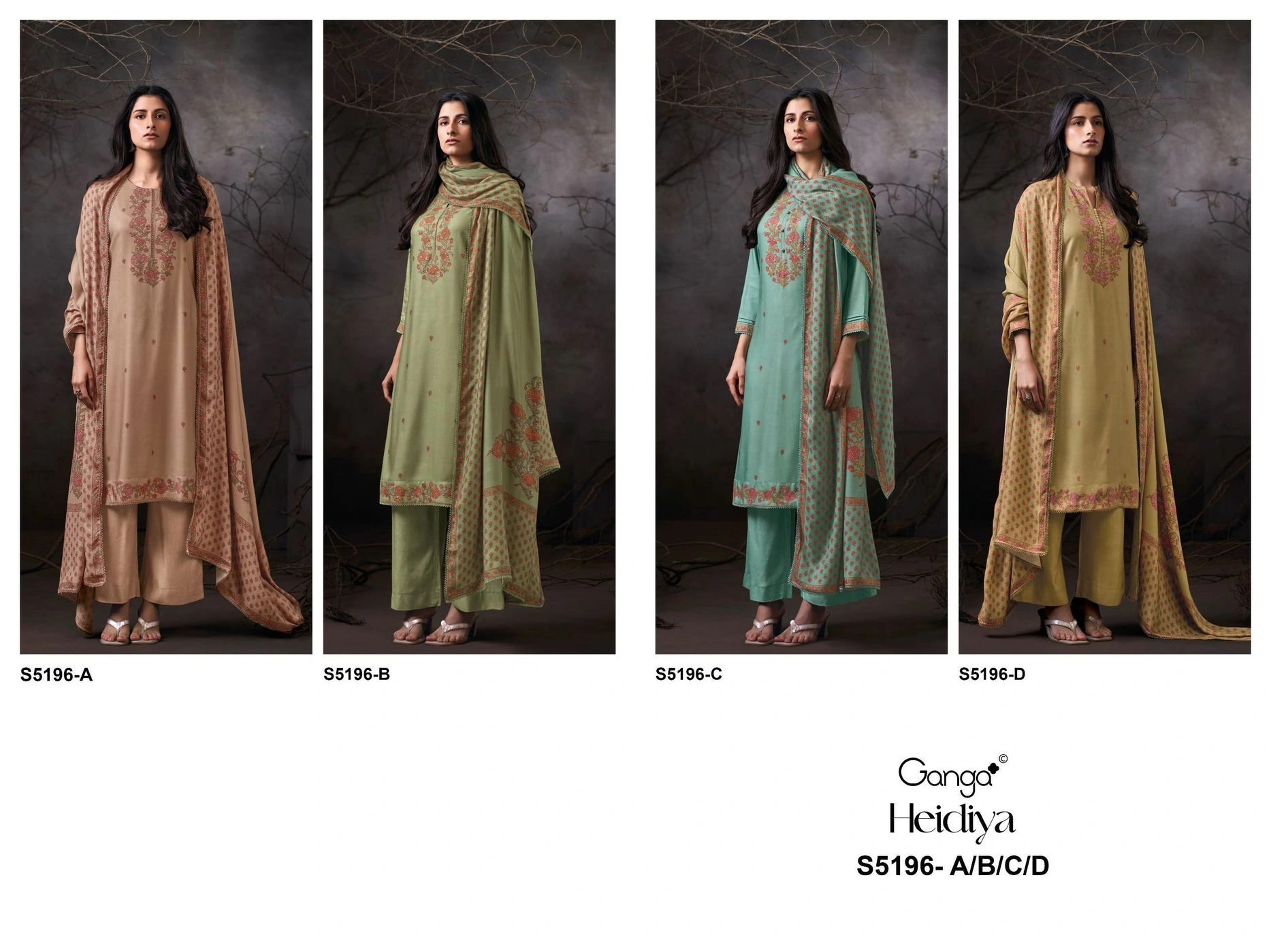 Ganga-Heidiya
S5196(Rs.1675 per piece: total 4 piece) 10