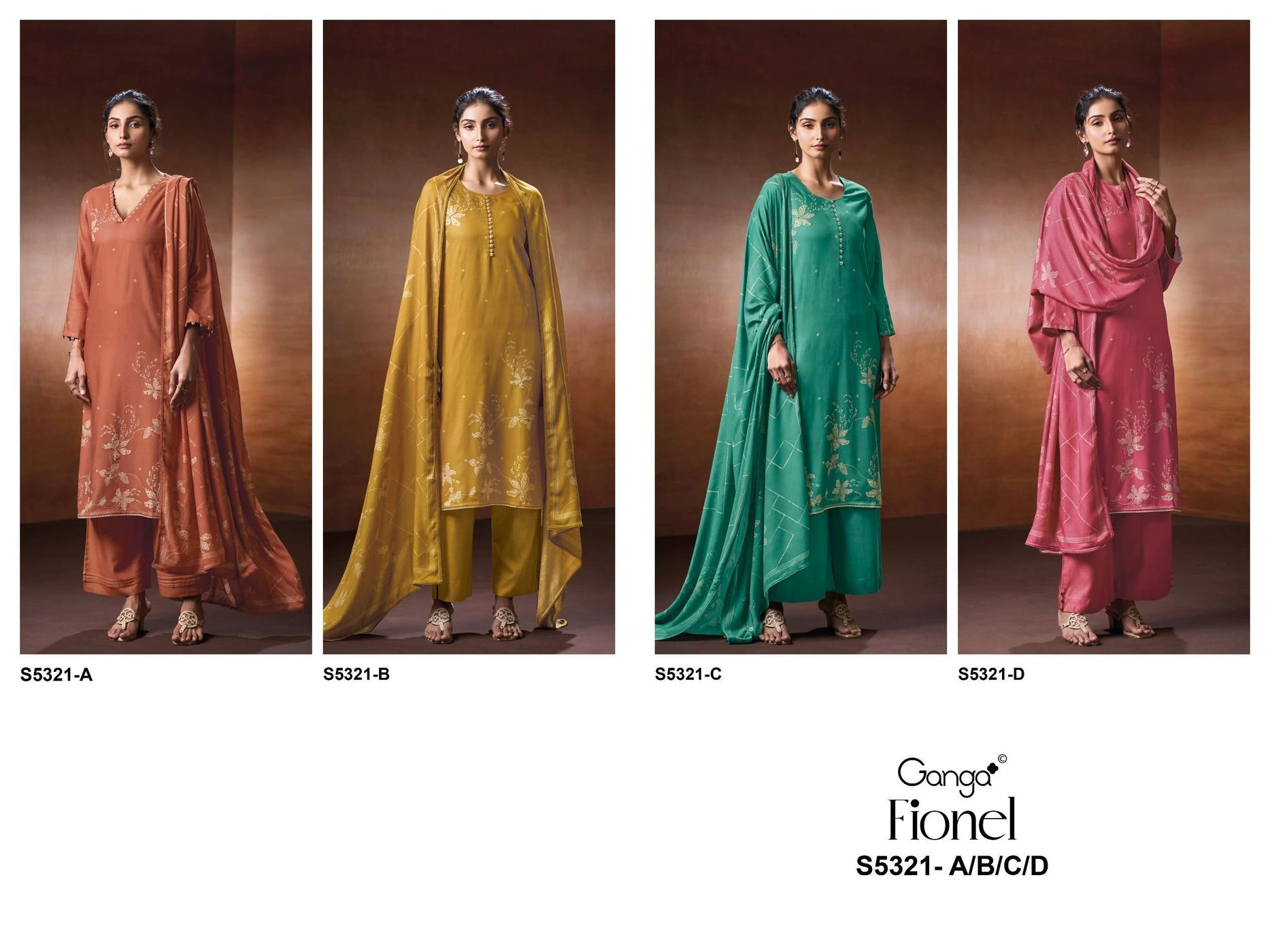 Ganga-Fionel
S5321(Rs.1695 per piece: total 4 piece) 10