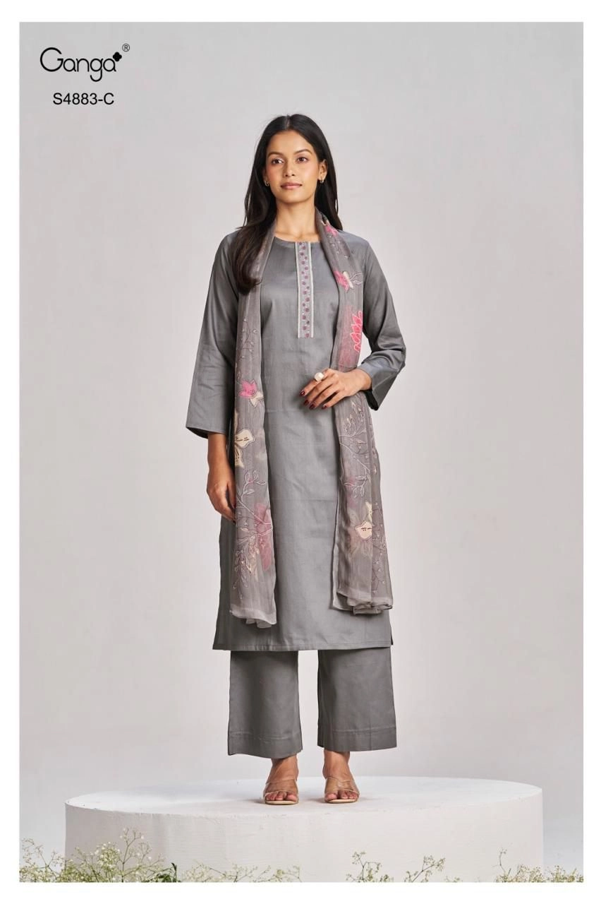 GANGA – GAMYA S4883(Rs.1095 per piece:total 4 piece) 1