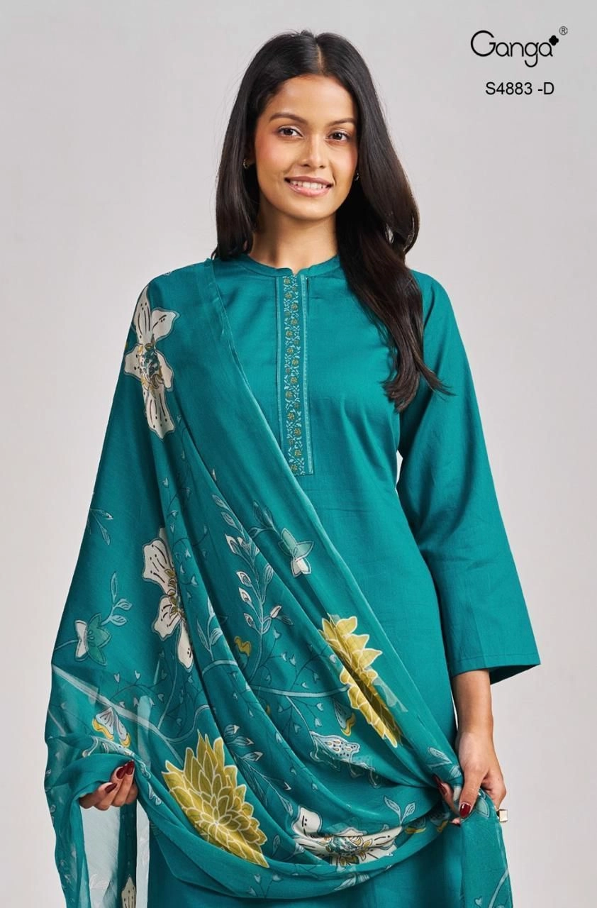 GANGA – GAMYA S4883(Rs.1095 per piece:total 4 piece) 2